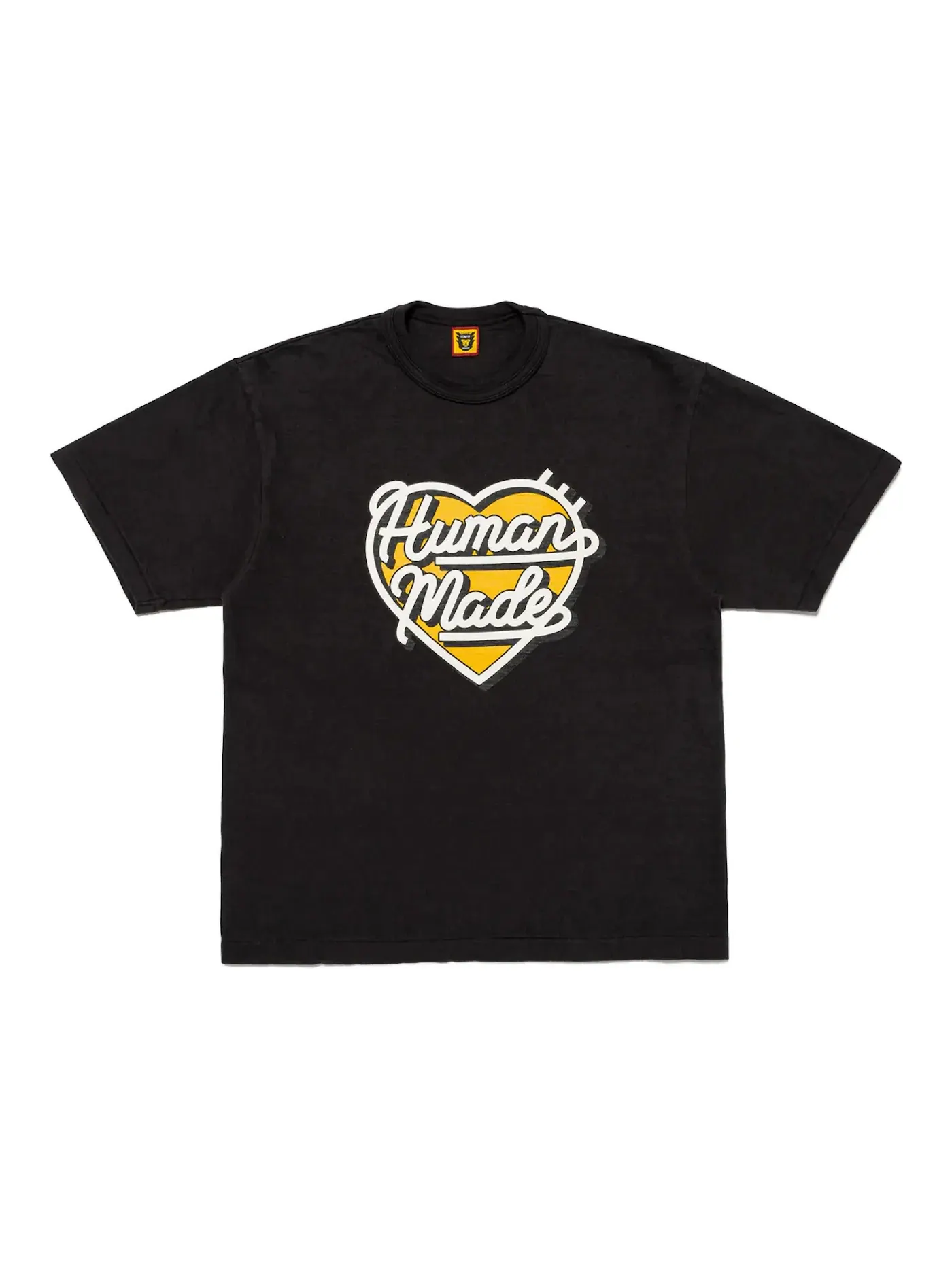 Мужская футболка с графическим принтом Human Made T-shirt — изображение 1 из 2, черный