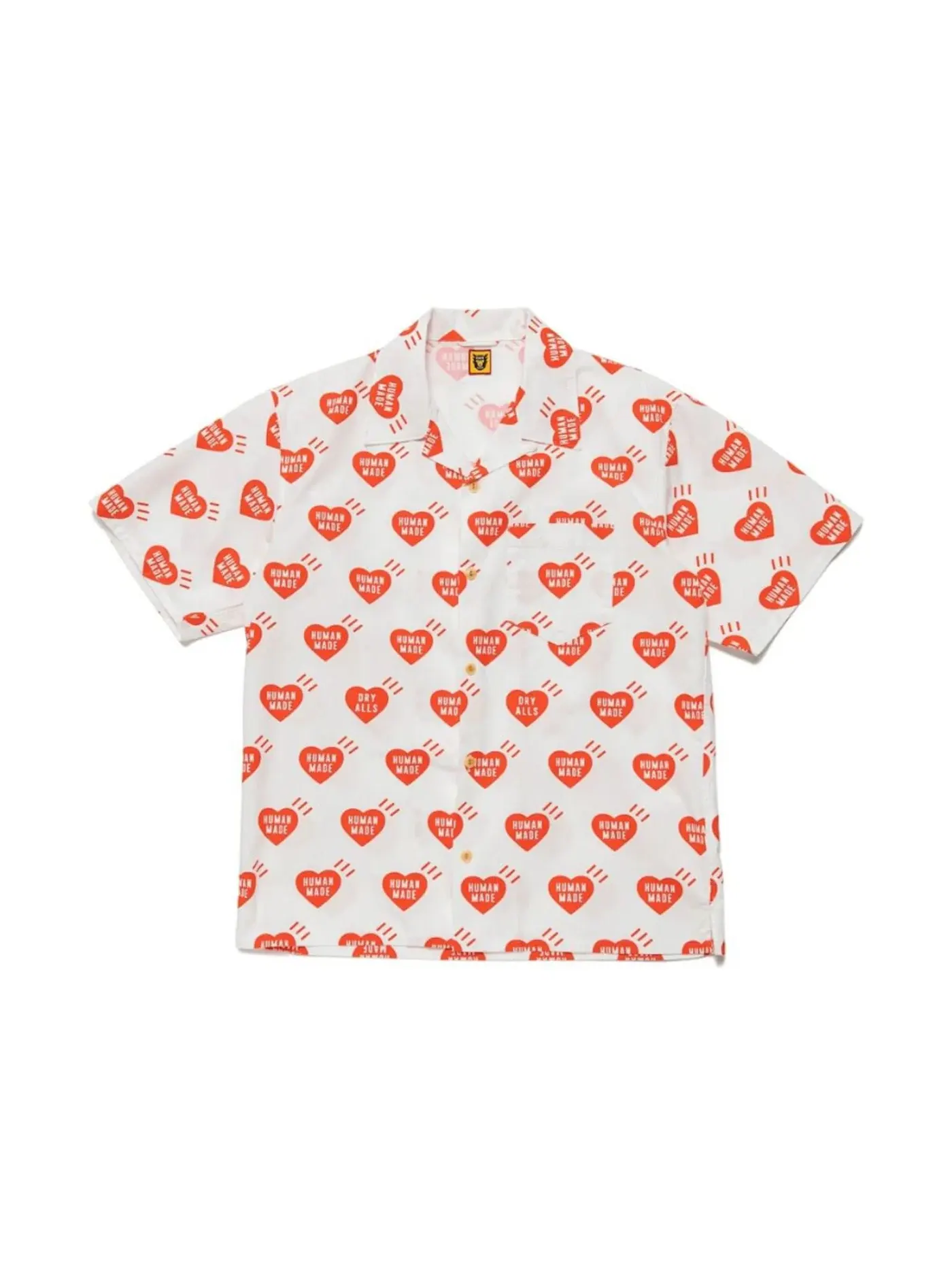Мужская рубашка алоха с принтом Human Made Shirt — изображение 1 из 2, белый