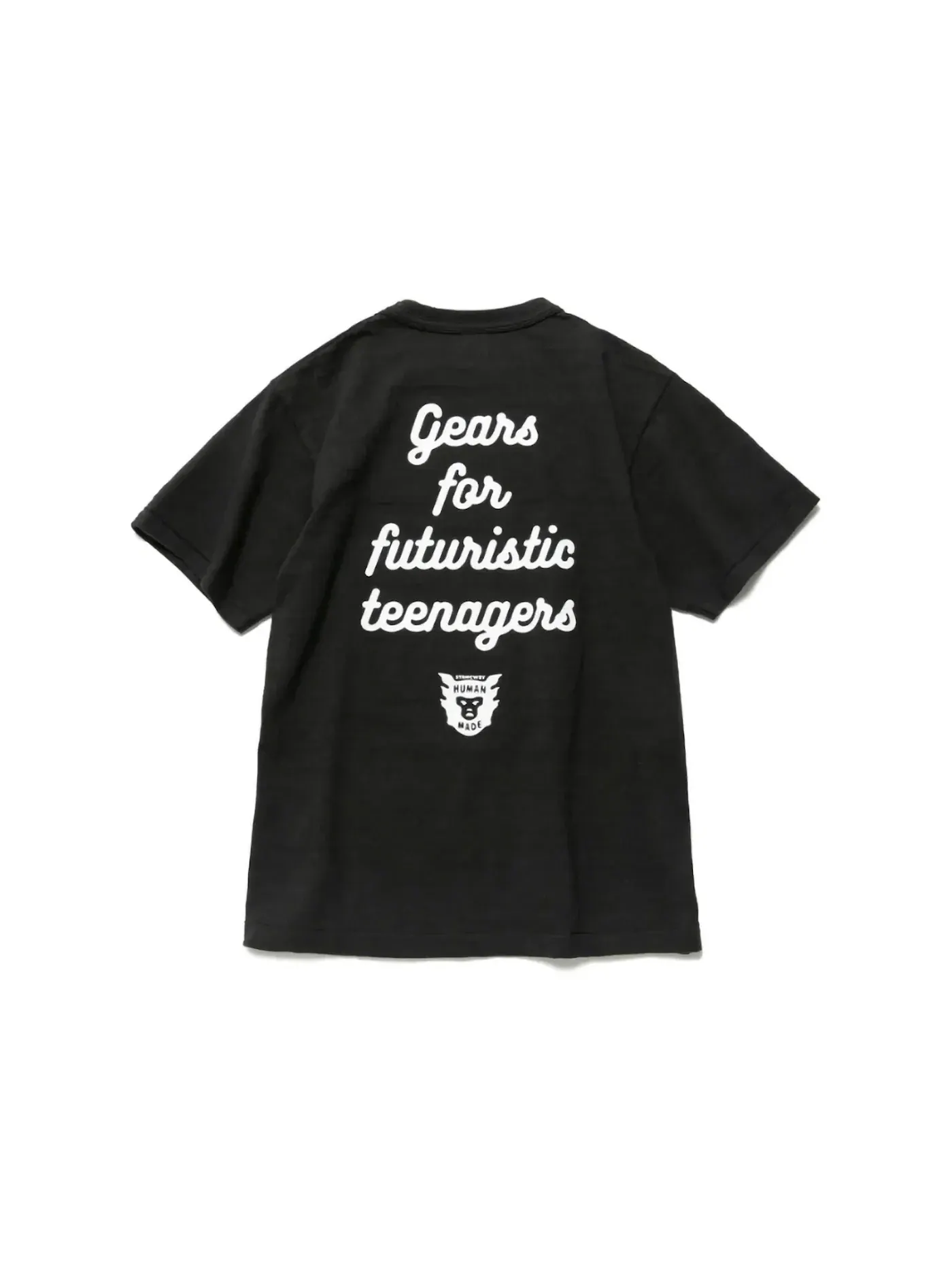 Мужская футболка с принтом Human Made T-Shirt — изображение 2 из 2, черный красный