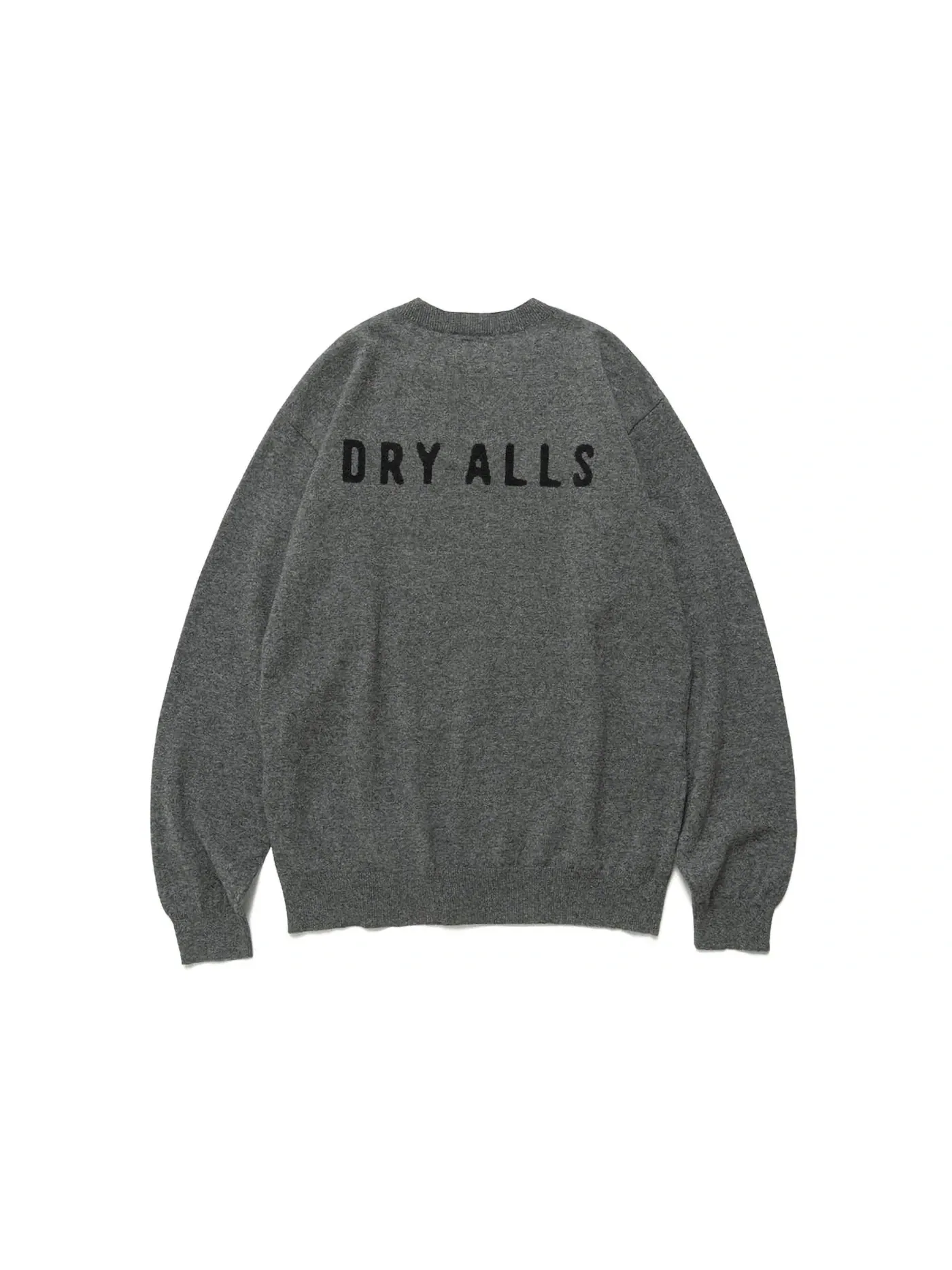 Мужской свитер с длинным рукавом Human Made Sweater — изображение 2 из 2, серый