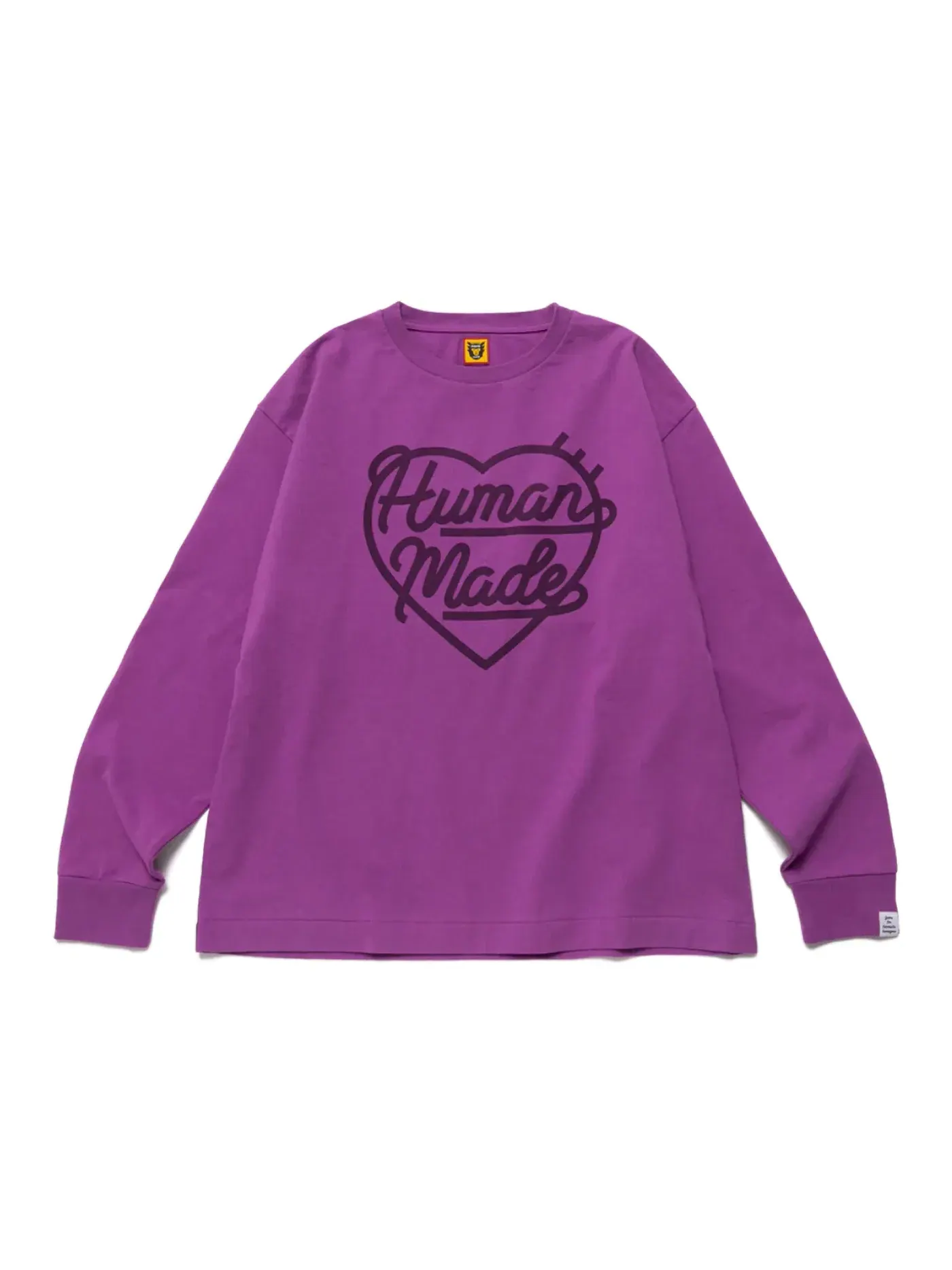 Мужская футболка с длинным рукавом Human Made — изображение 1 из 2, фиолетовый