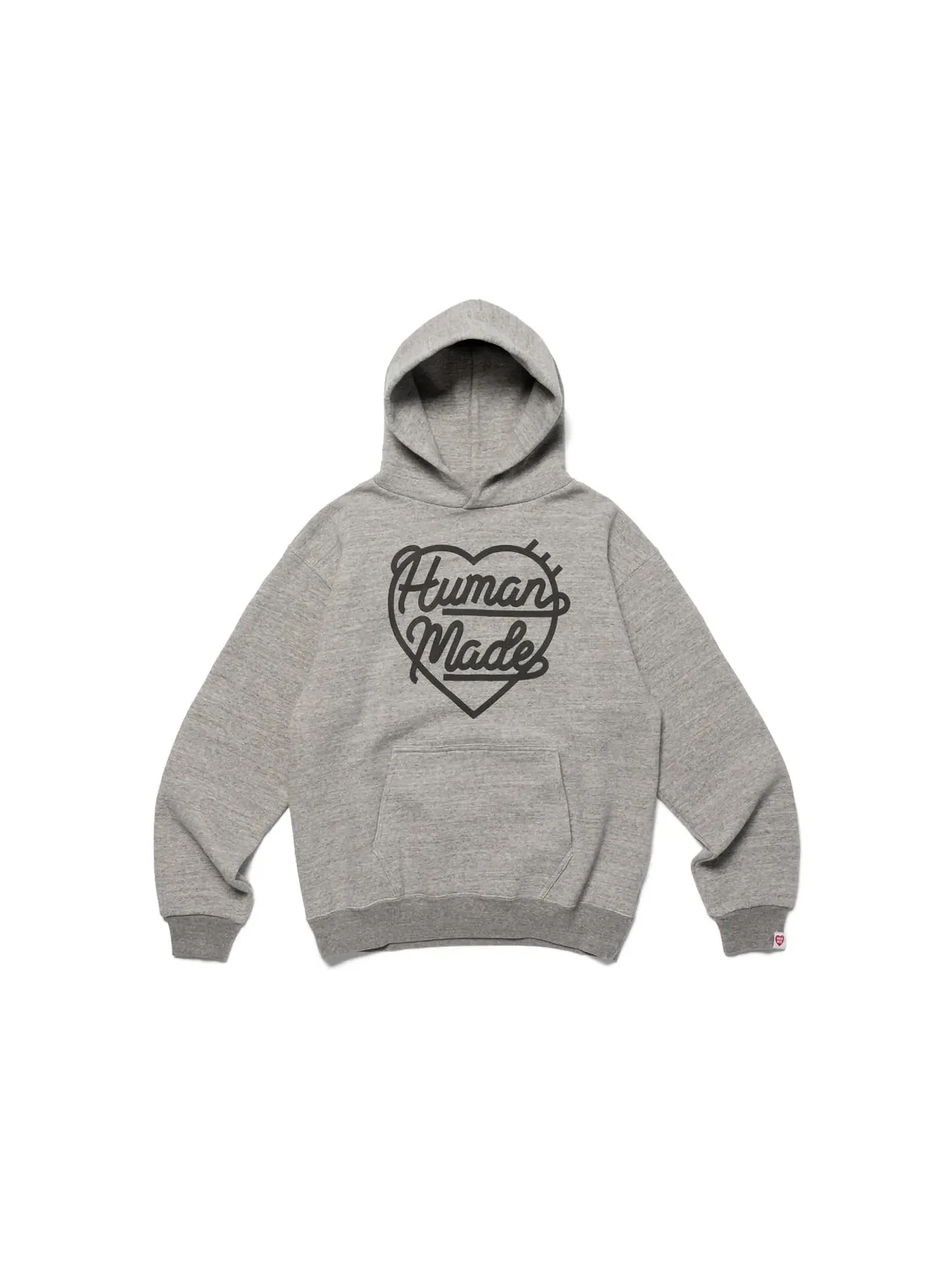 Мужской худи с принтом Human Made Hoodie (FW22) — изображение 1 из 2, серый