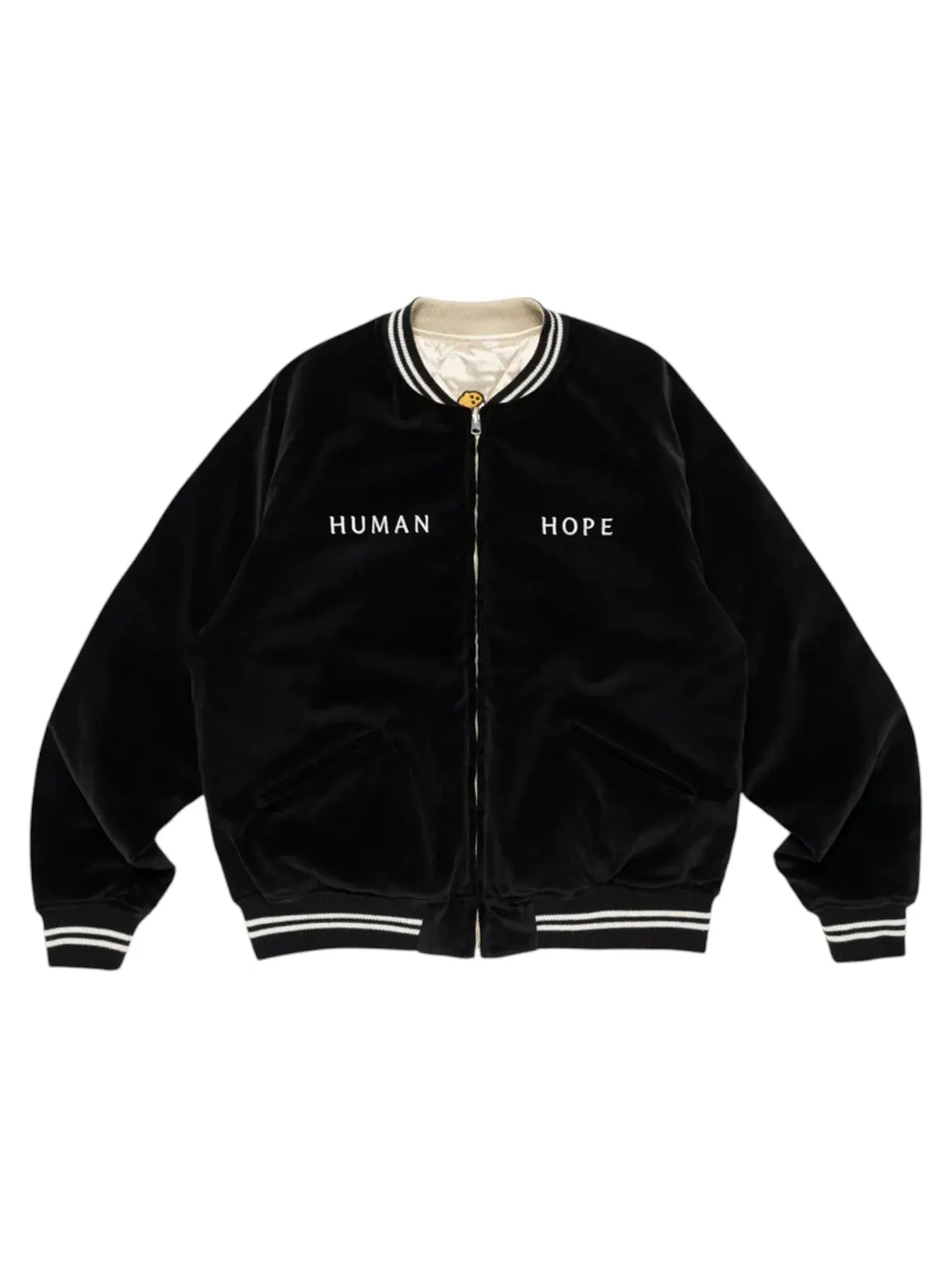 Мужская куртка с вышивкой Human Hope Souvenir Jacket (Reversible) Human Made — изображение 3 из 4, зеленый