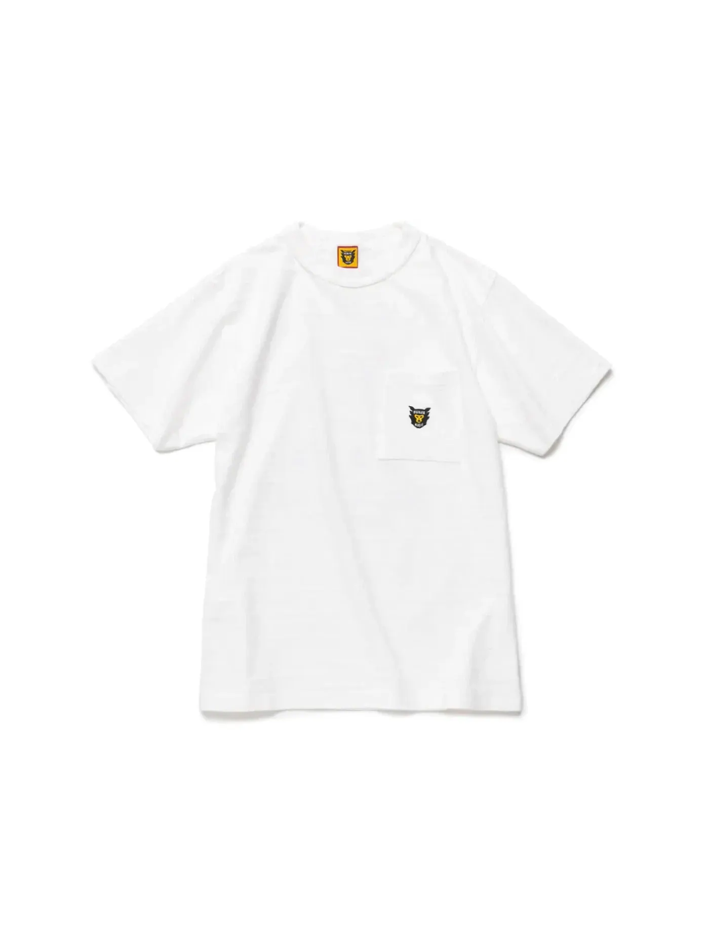 Мужская футболка с нагрудным карманом Human Made Human Logo #1 Pocket T-Shirt — изображение 1 из 2, белый