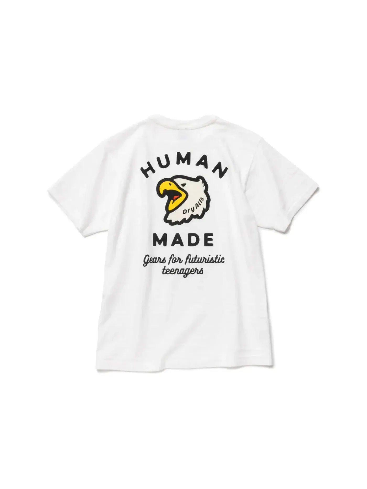 Мужская футболка с нагрудным карманом Human Made Human Logo #1 Pocket T-Shirt — изображение 2 из 2, белый