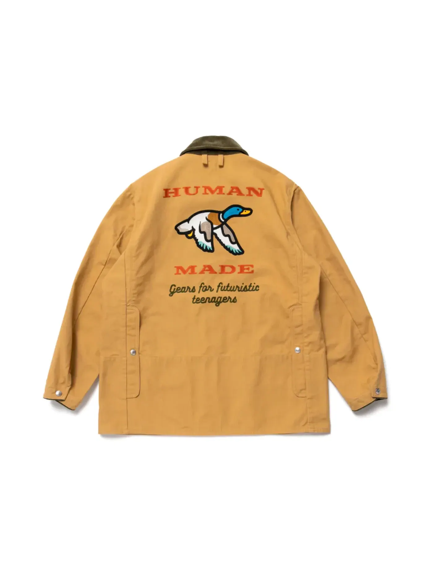 Мужская куртка Human Made Hunting Jacket — изображение 2 из 2, бежевый