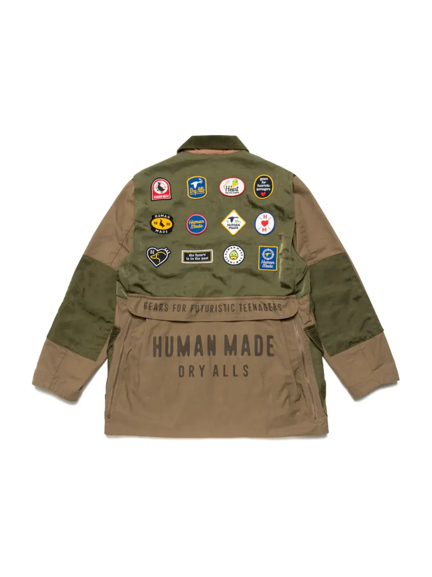Мужская куртка с длинным рукавом Human Made — изображение 2 из 2, оливковый