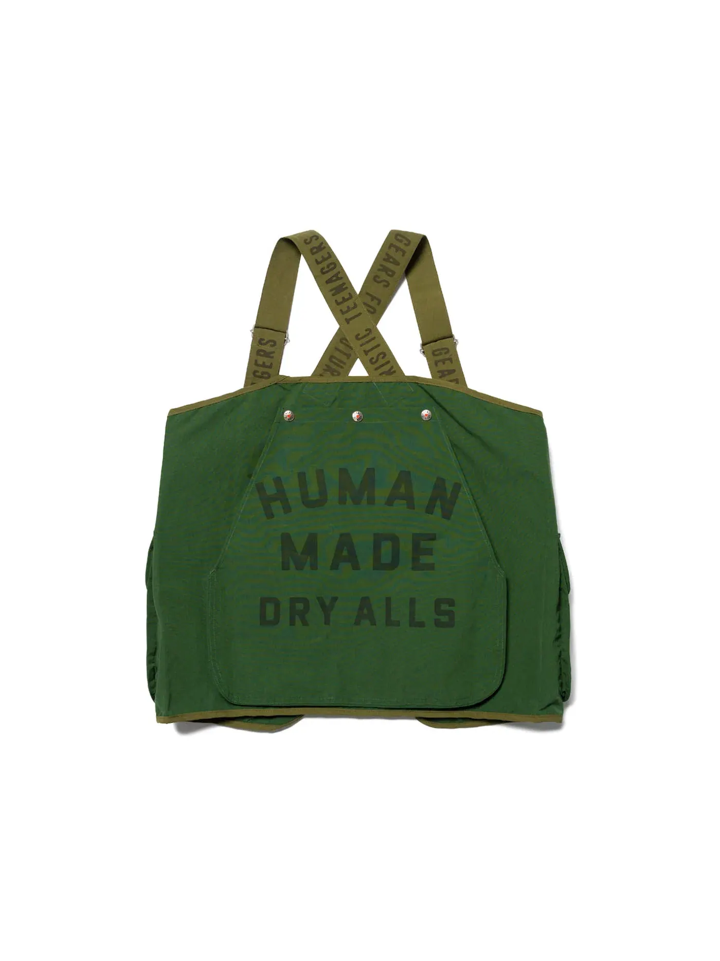 Мужской жилет с принтом Human Made Vest — изображение 2 из 2, зеленый