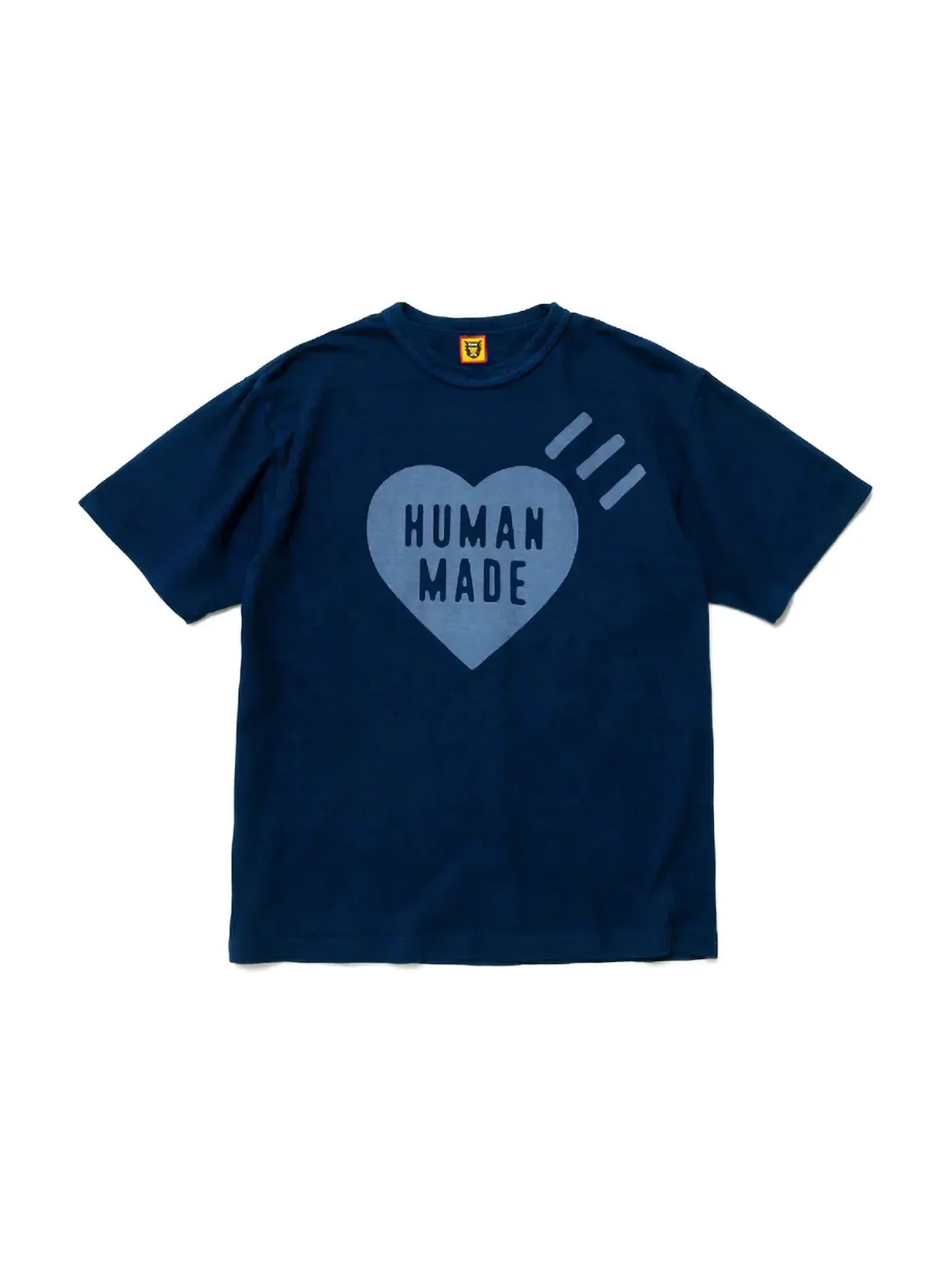 Мужская футболка с принтом T-Shirt Human Made — изображение 1 из 2, индиго синий