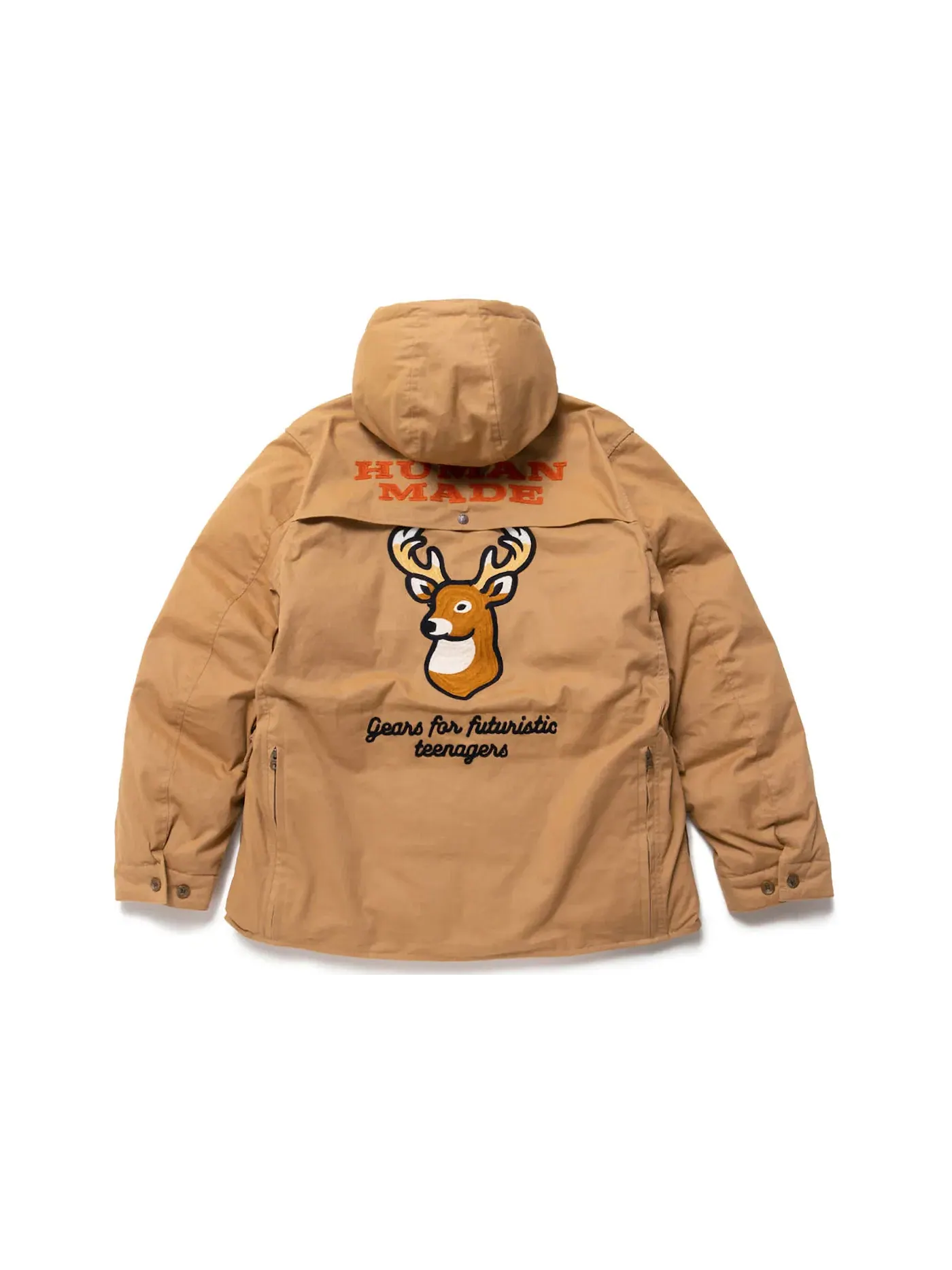 Мужская куртка-пуховик Outdoor Collection Vol.1 Human Made — изображение 1 из 2, коричневый