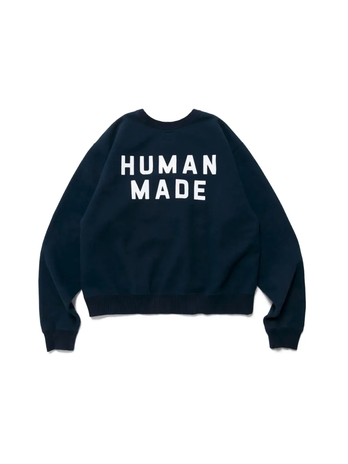 Мужской свитшот с принтом Sweatshirt Human Made — изображение 2 из 2, темно-синий