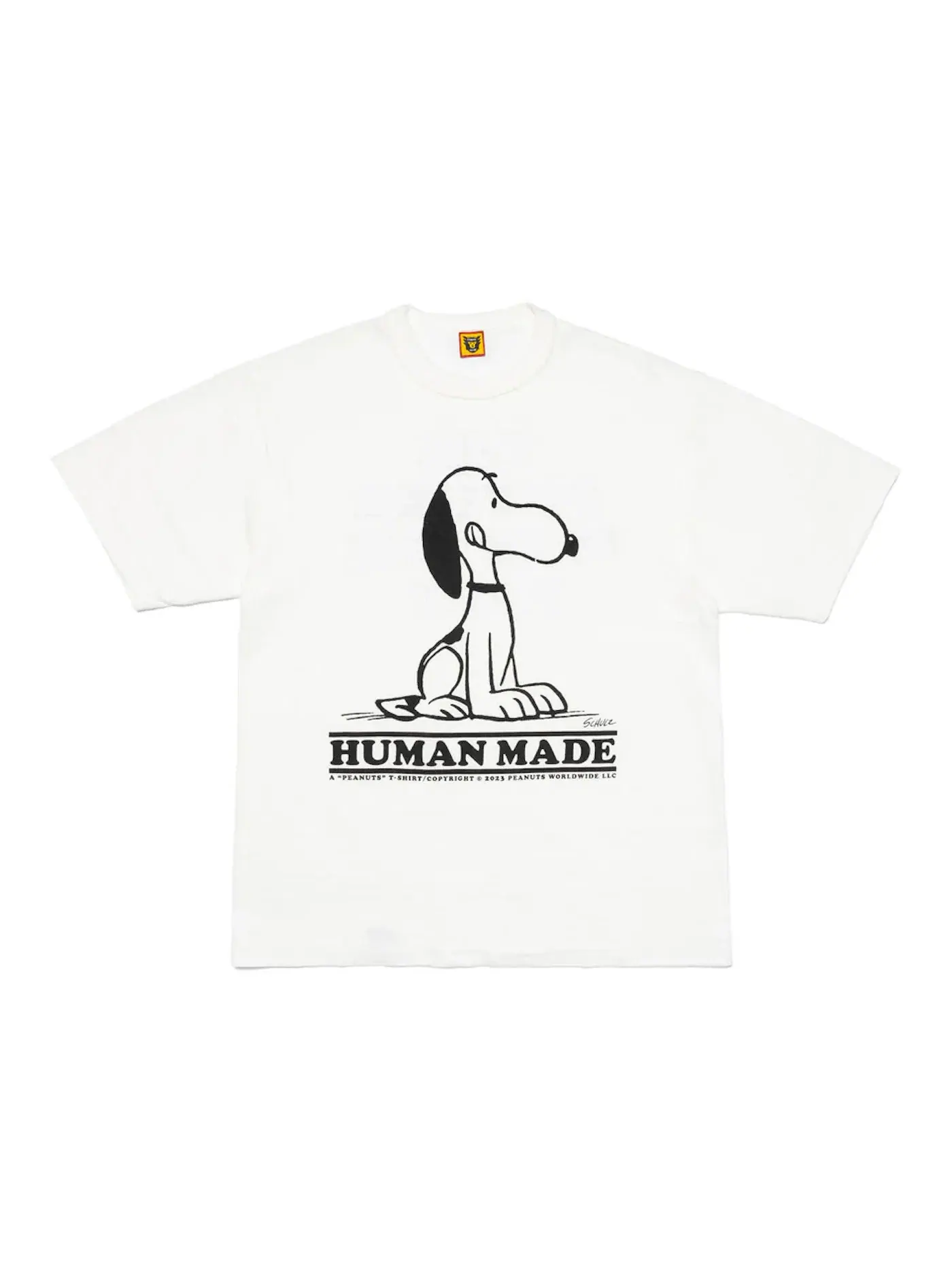 Мужская футболка с принтом Peanuts #1 Human Made — изображение 1 из 2, белый