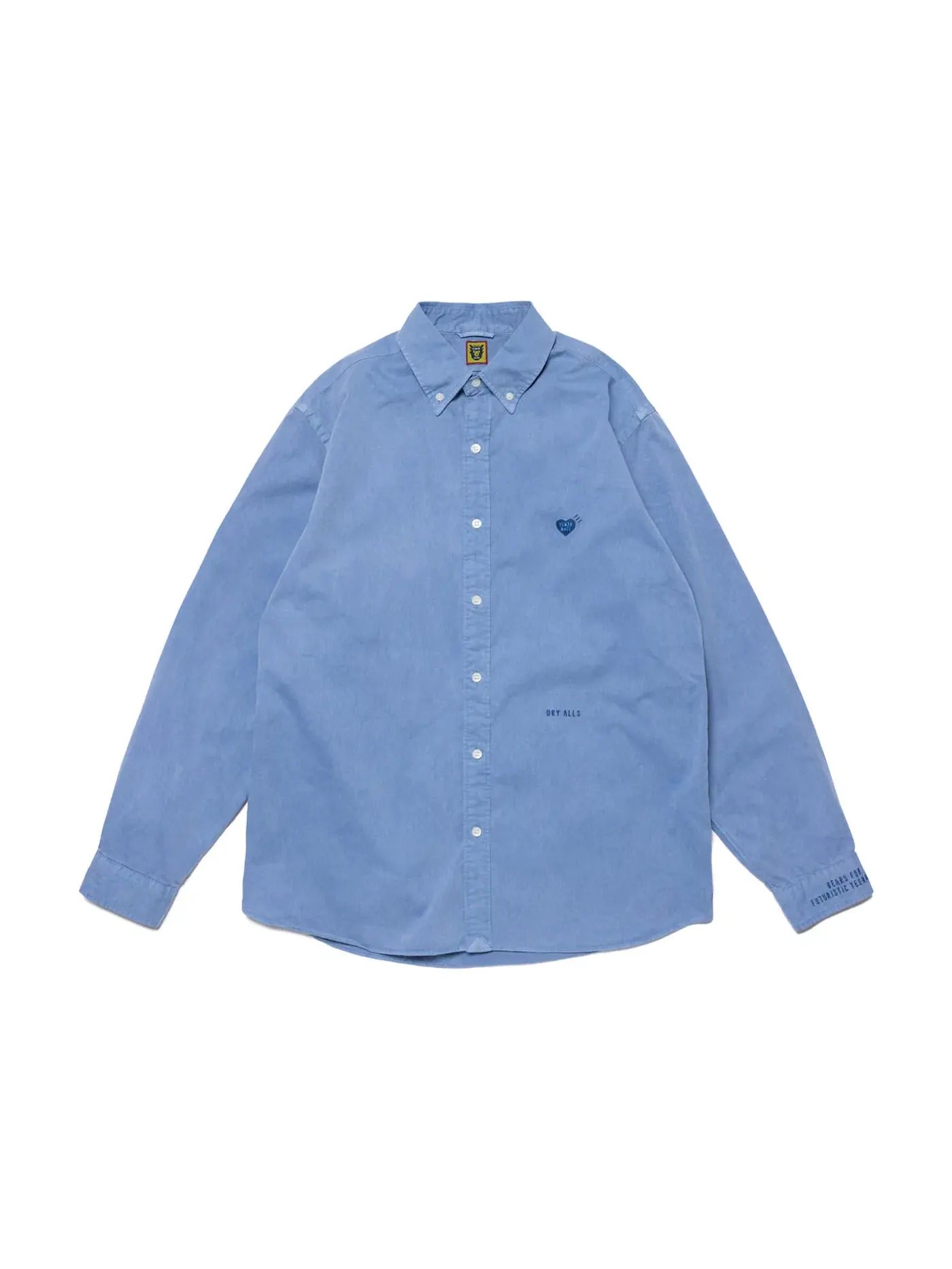 Мужская рубашка с длинным рукавом Human Made Shirt — изображение 1 из 2, темно-синий