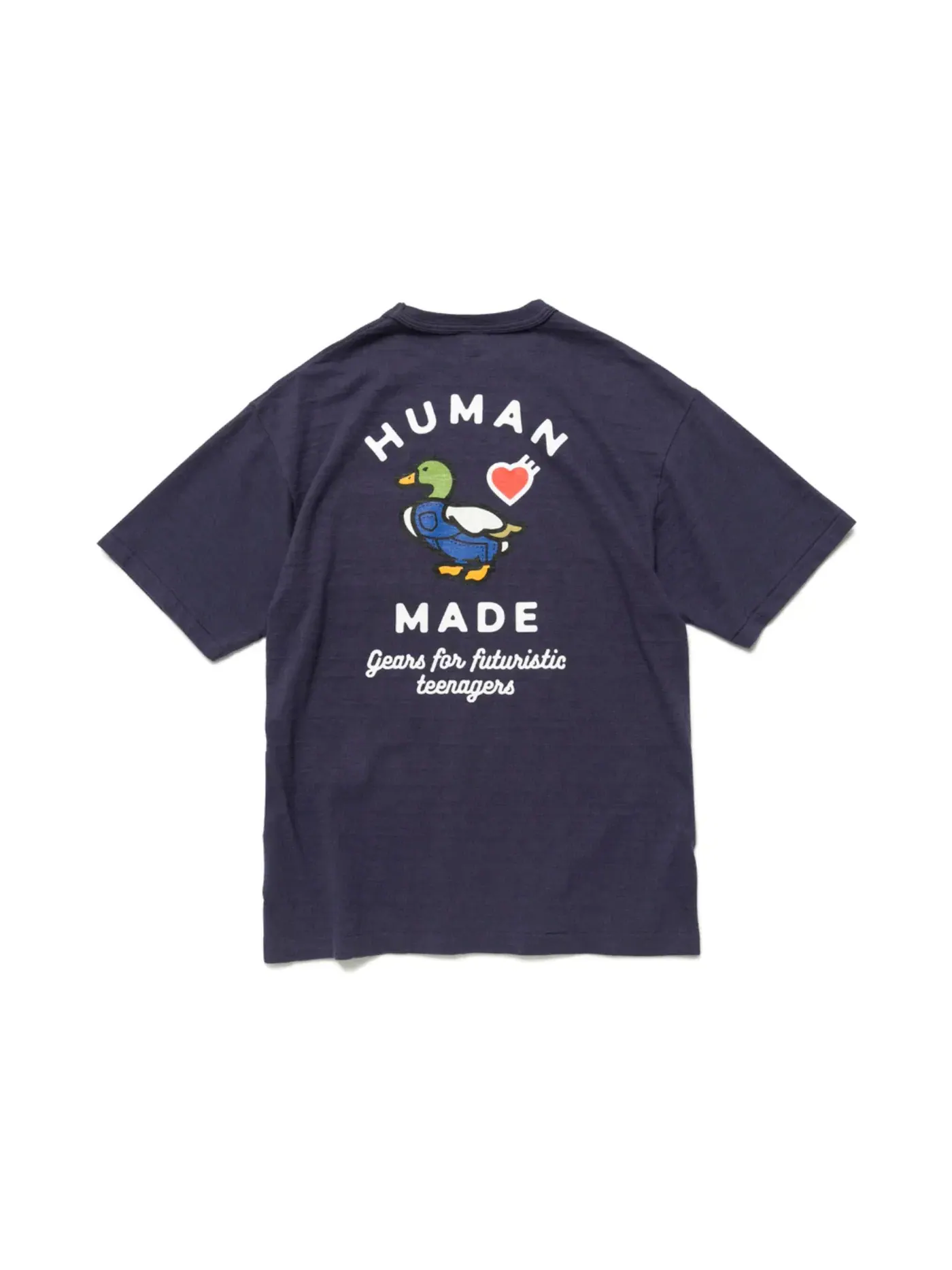Мужская футболка с нагрудным карманом Human Made — изображение 1 из 2, темно-синий