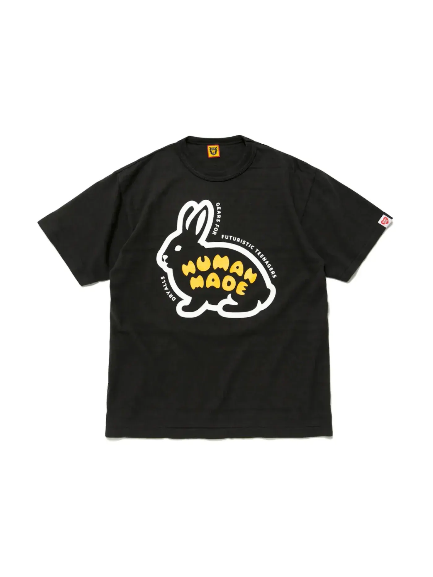 Мужская футболка с принтом Human Made Rabbit Graphic #13 T-Shirt Human Made — изображение 1 из 2, черный