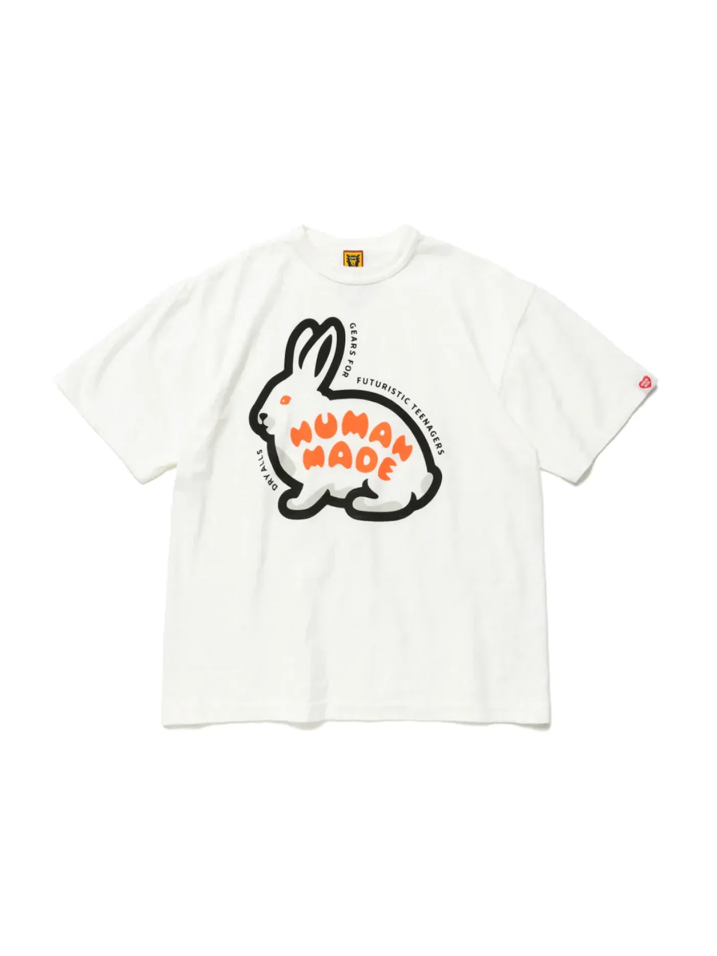 Мужская футболка с принтом T-Shirt Human Made — изображение 1 из 2, белый