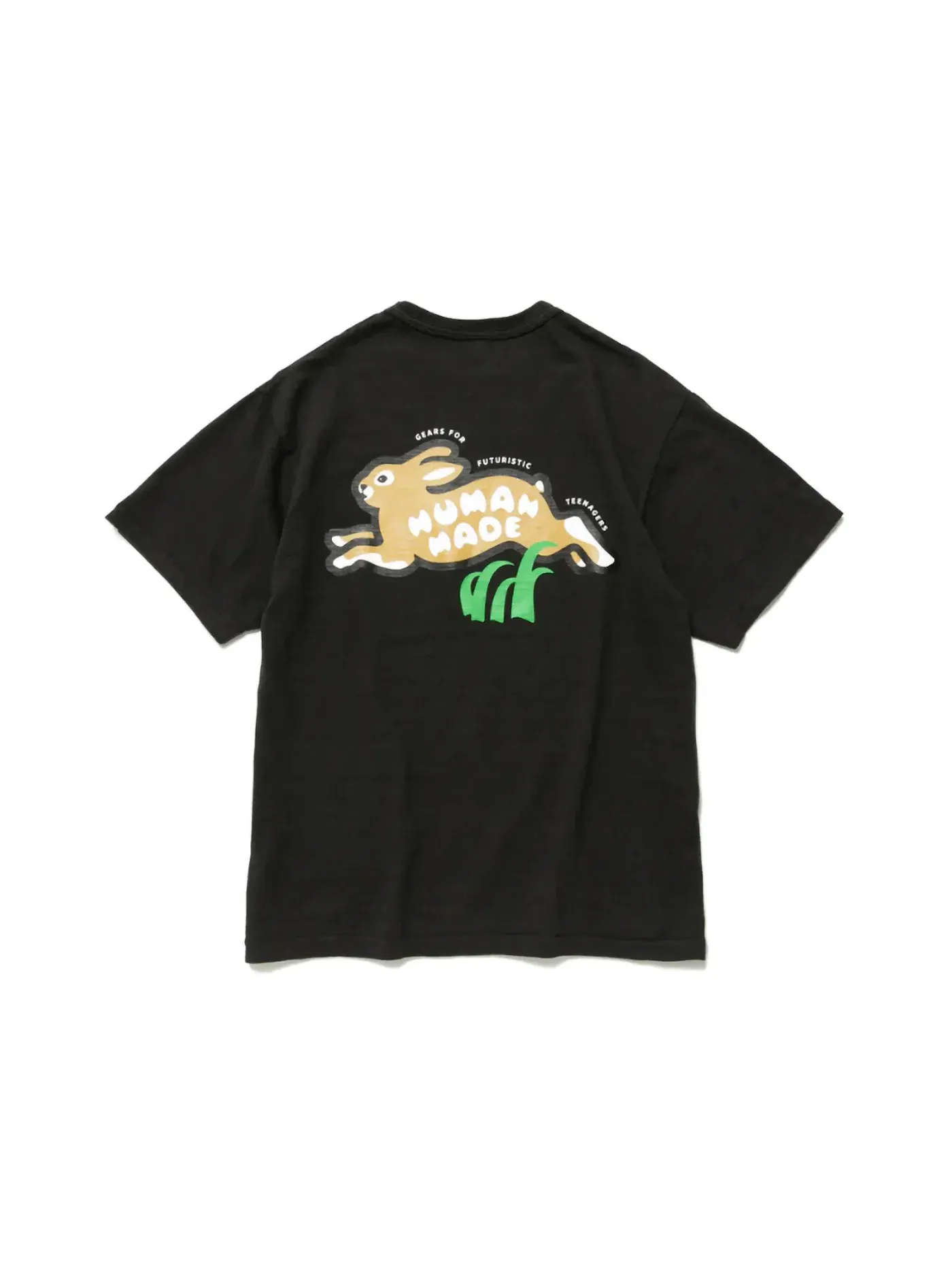 Мужская футболка с принтом Rabbit Graphic #2 T-Shirt Human Made — изображение 1 из 2, черный