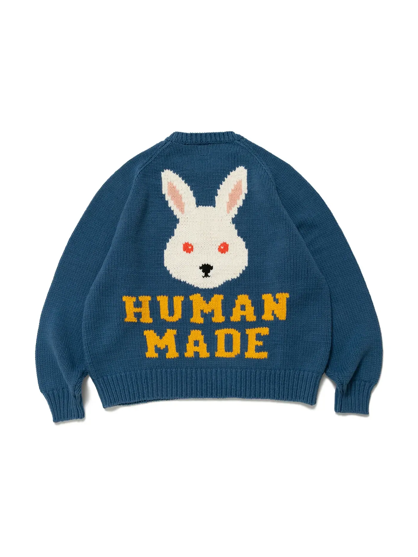Мужской свитер с принтом Human Made Sweater — изображение 2 из 2, синий
