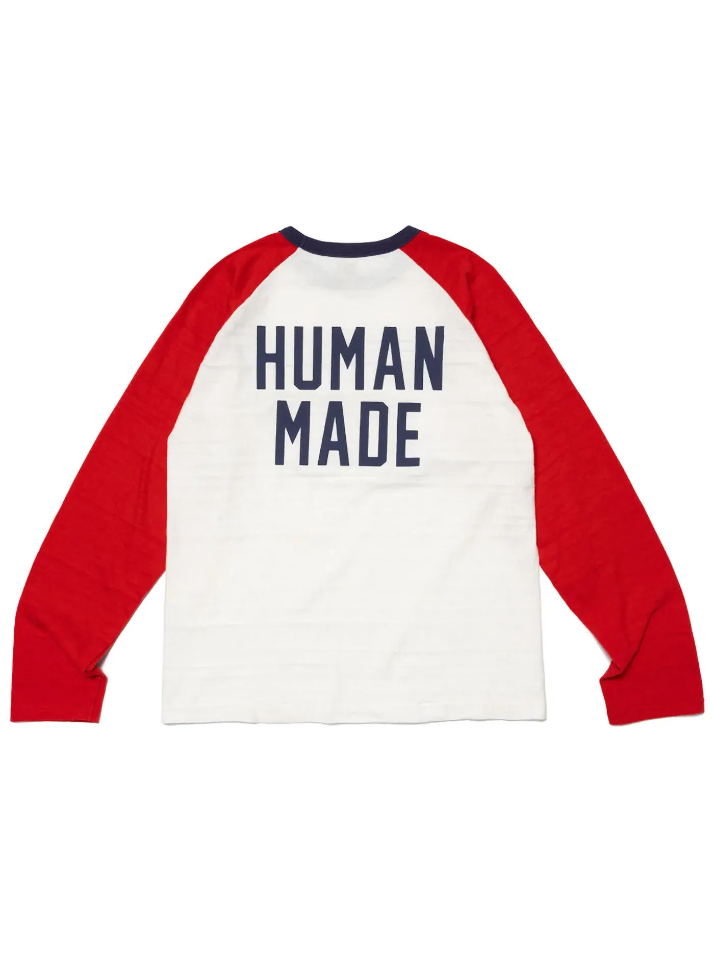 Мужская футболка с длинным рукавом L/S T-Shirt Human Made — изображение 2 из 2, белый красный