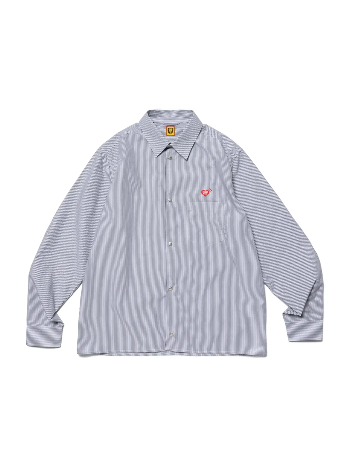 Мужская рубашка с длинным рукавом Human Made Shirt — изображение 1 из 2, черный