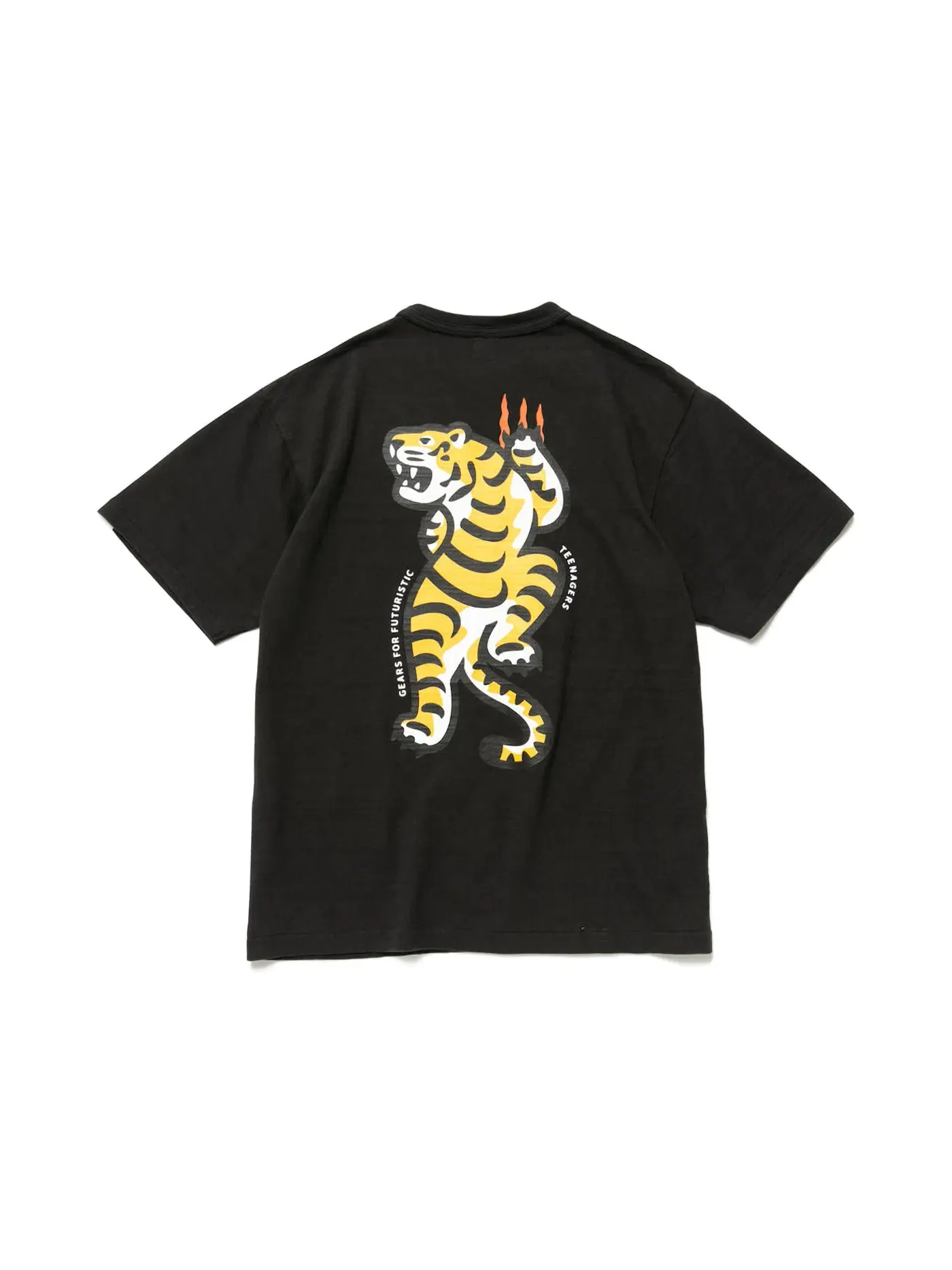 Мужская футболка с принтом Human Made Tiger Graphic #11 T-Shirt — изображение 1 из 2, черный