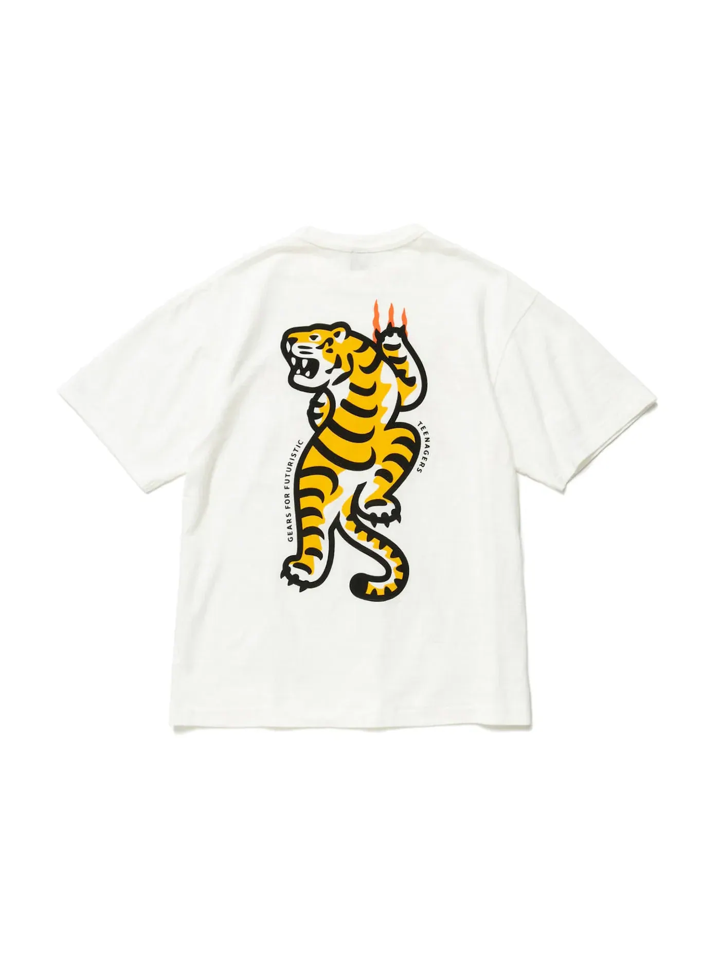 Мужская футболка с принтом Tiger Graphic #11 Human Made — изображение 1 из 2, белый