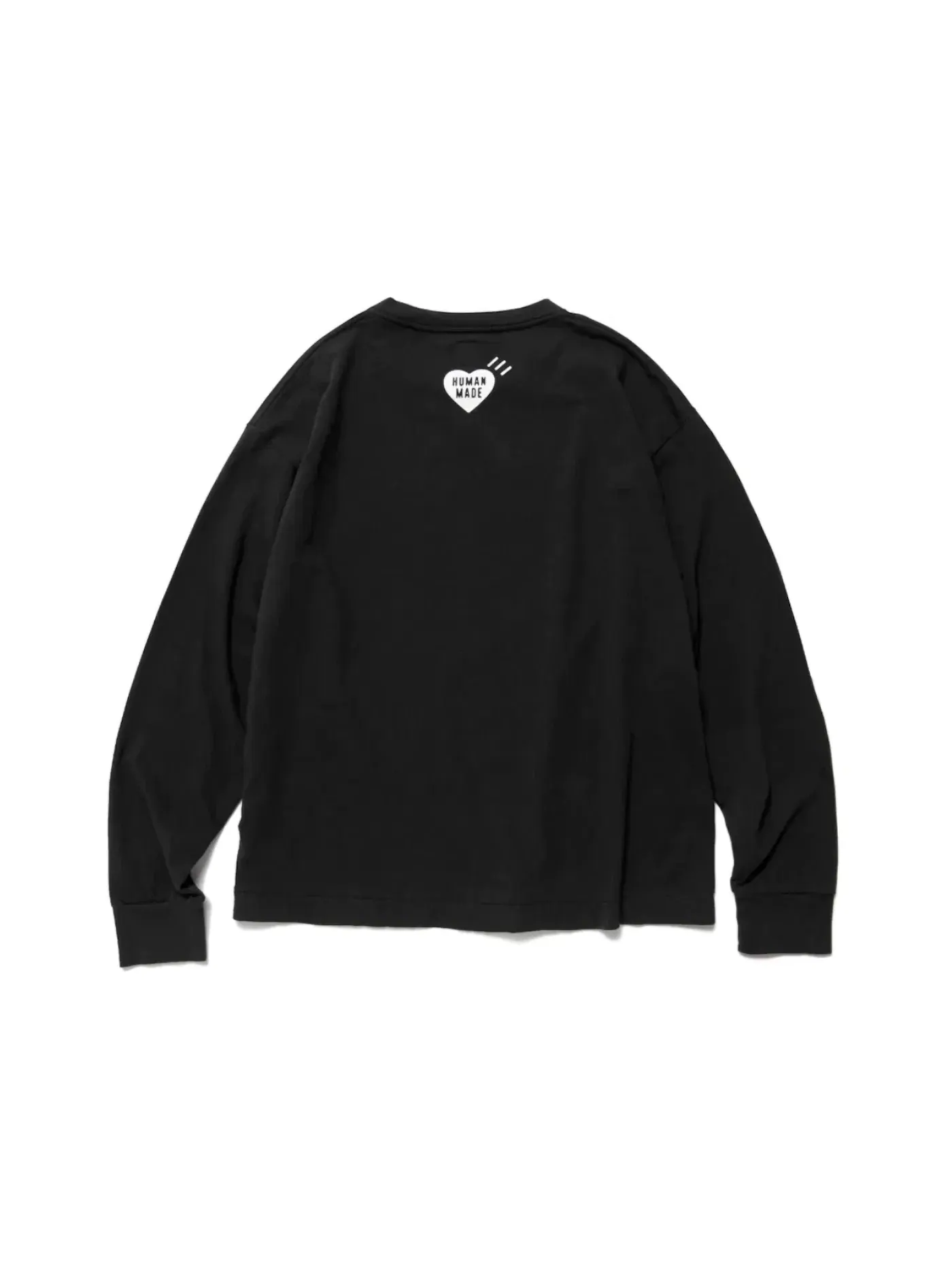 Мужская футболка с длинным рукавом Human Made Tiger L/S T-Shirt — изображение 2 из 2, черный