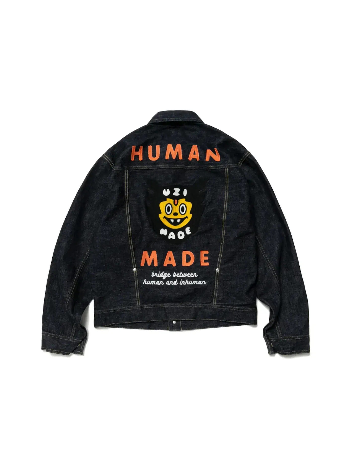 Мужская джинсовая куртка с длинным рукавом Human Made — изображение 1 из 2, синий