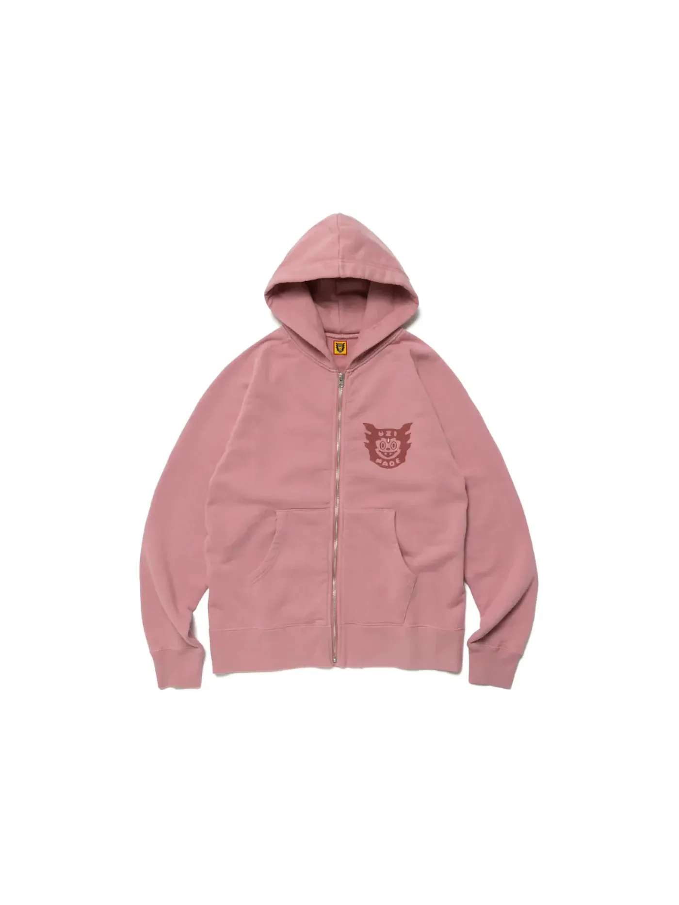 Мужской худи с принтом Human Made Uzi Made Hoodie — изображение 1 из 2, розовый