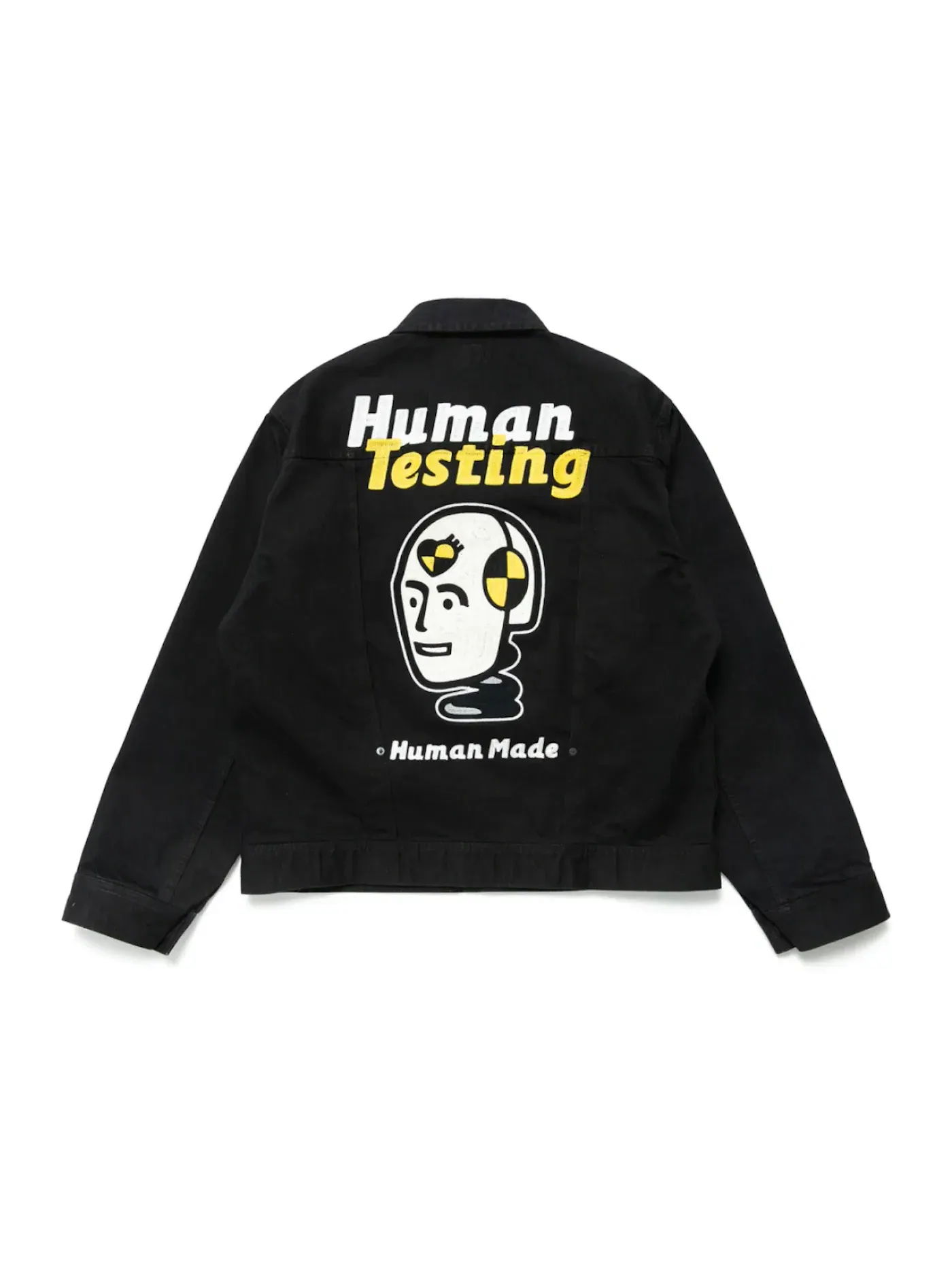 Мужская джинсовая куртка из коллекции Human Testing Human Made — изображение 1 из 2, черный