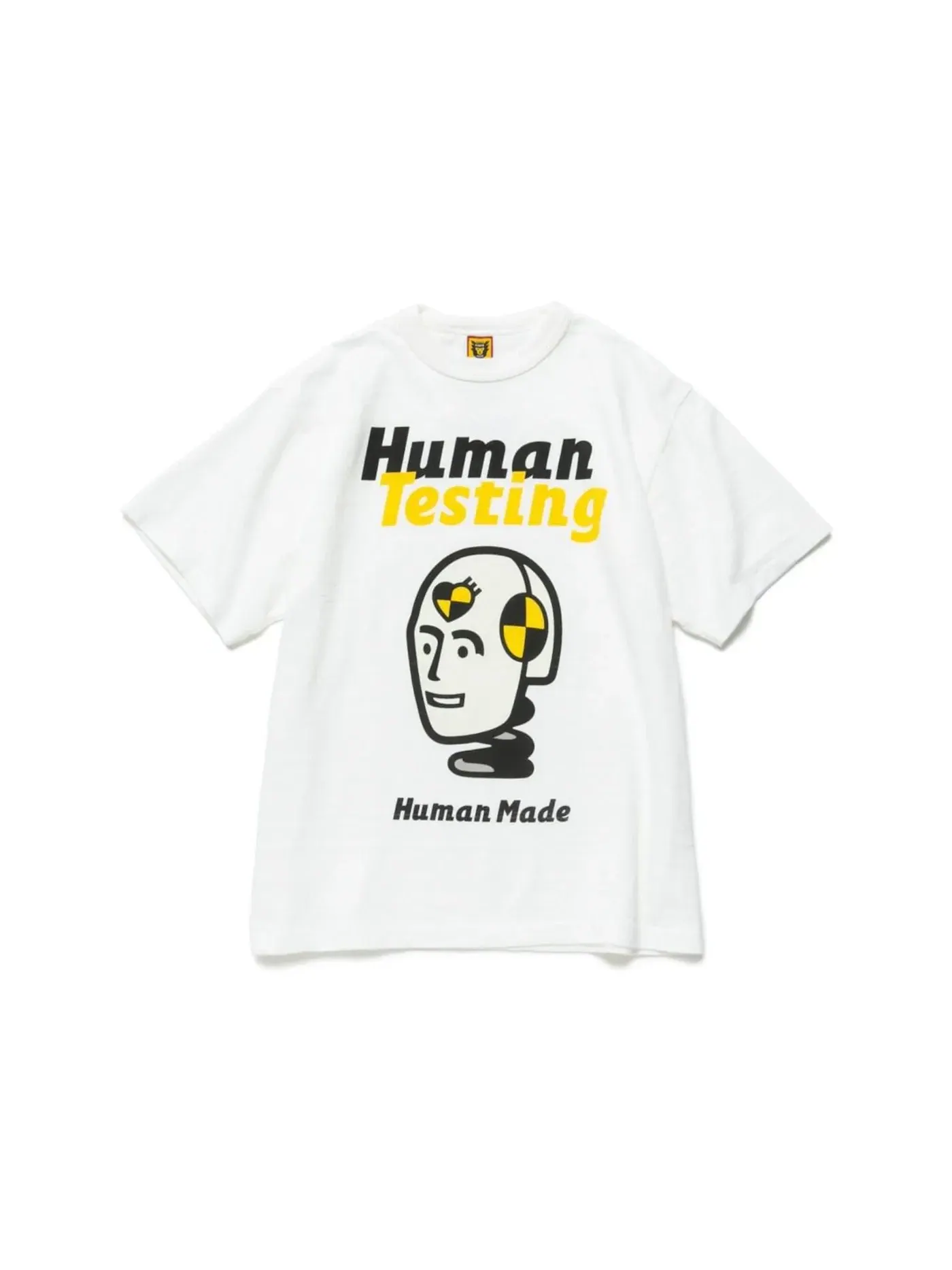 Мужская футболка с принтом Human Made x A$AP Rocky Human Testing T-Shirt — изображение 1 из 2, белый