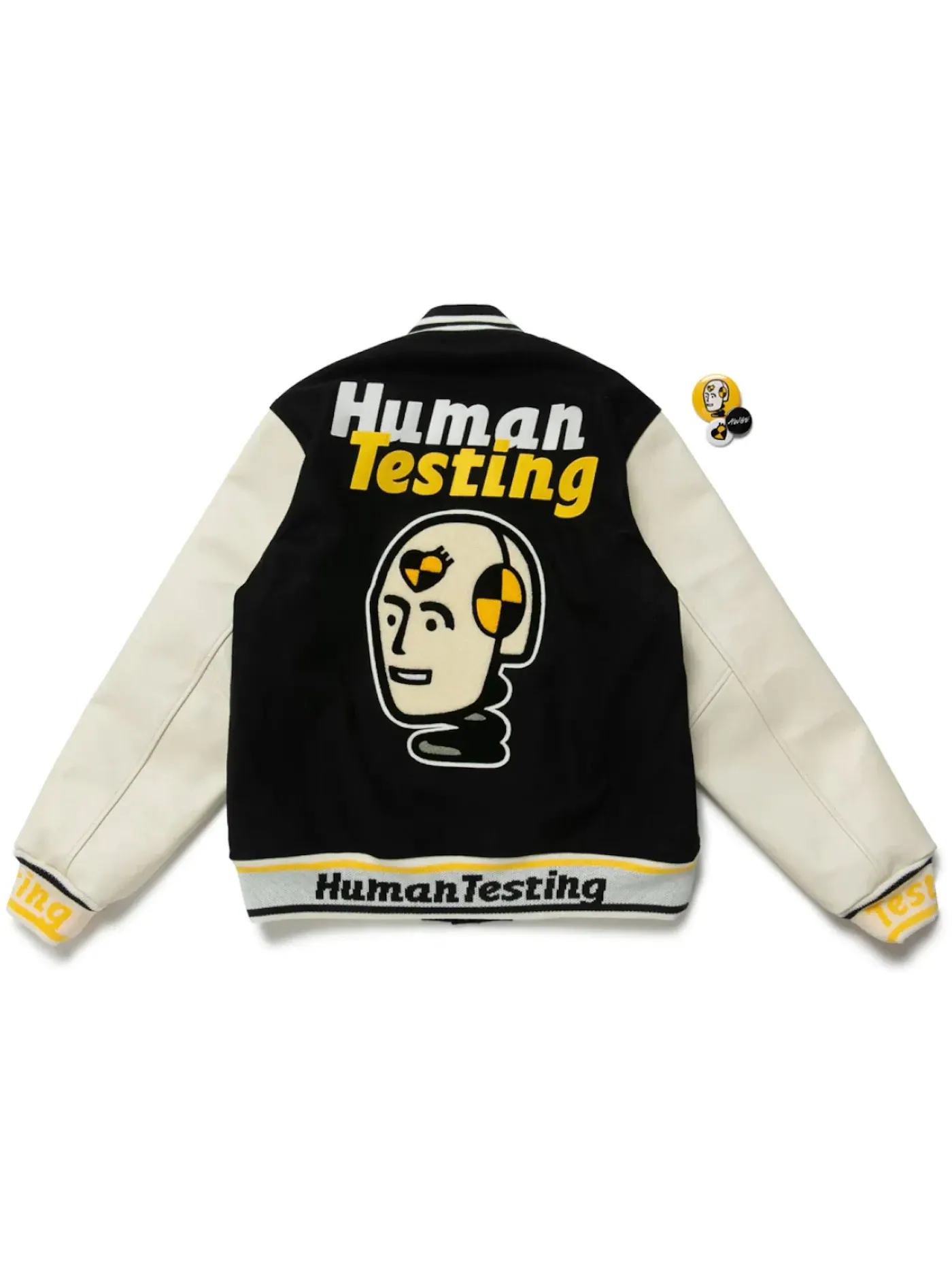 Мужская бомбер-куртка из коллекции Human Made x A$AP Rocky Human Testing Human Made — изображение 2 из 2, черный