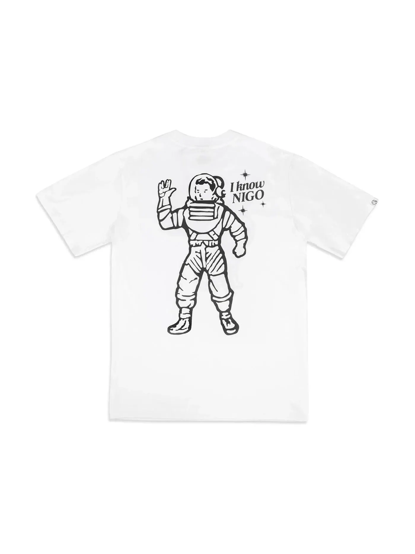 Мужская футболка с принтом I Know Nigo Human Made — изображение 1 из 2, белый
