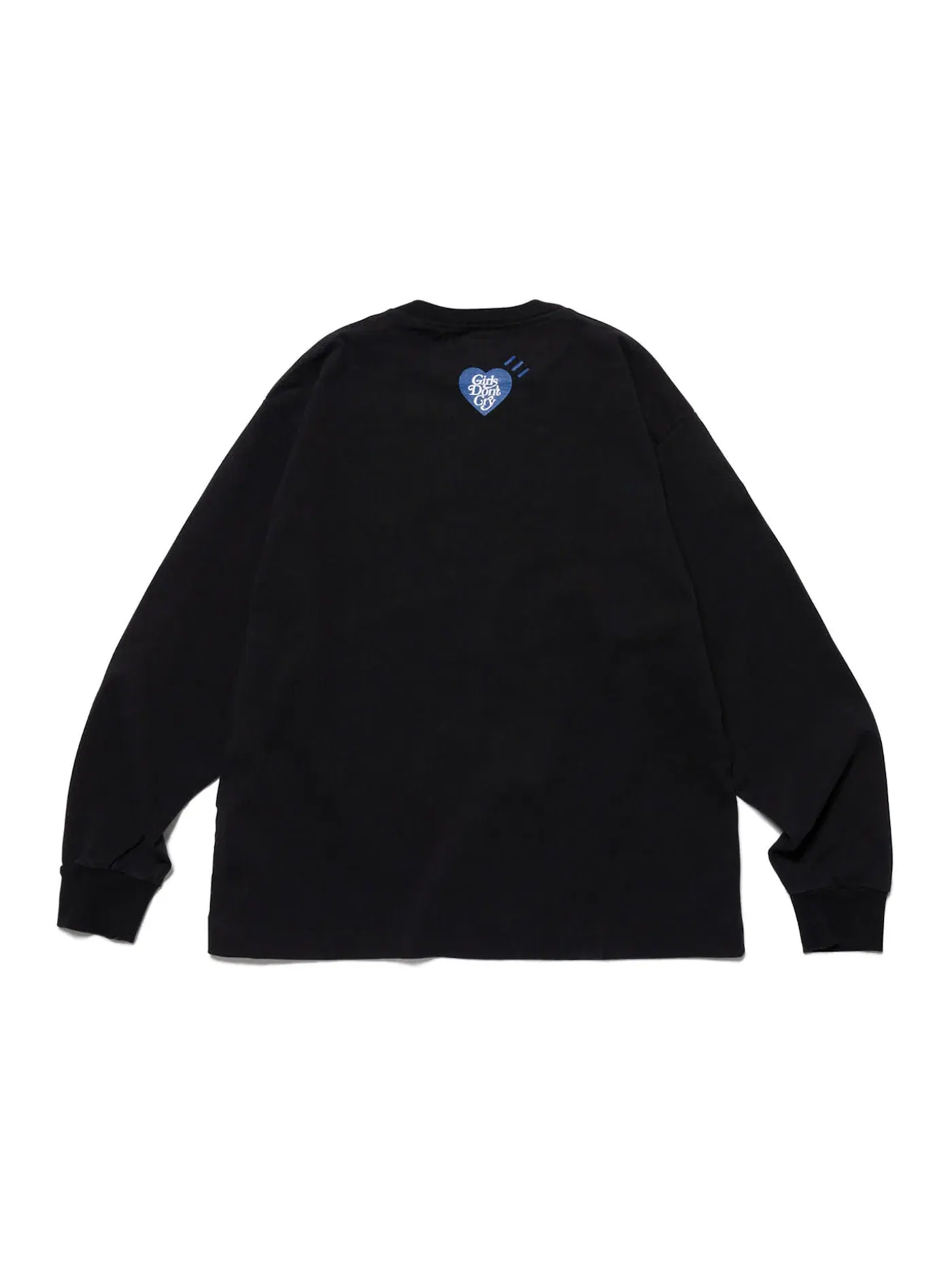 Мужская футболка с длинным рукавом Human Made x Girls Don't Cry GDC White Day L/S T-Shirt — изображение 2 из 2, черный
