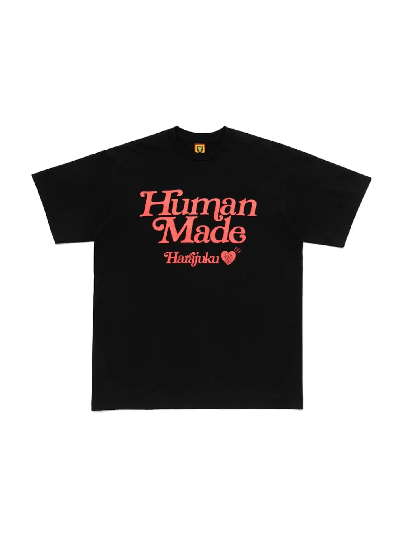 Мужская футболка с принтом Human Made x Girls Don't Cry Harajuku T-Shirt #1 Human Made — изображение 1 из 1, черный