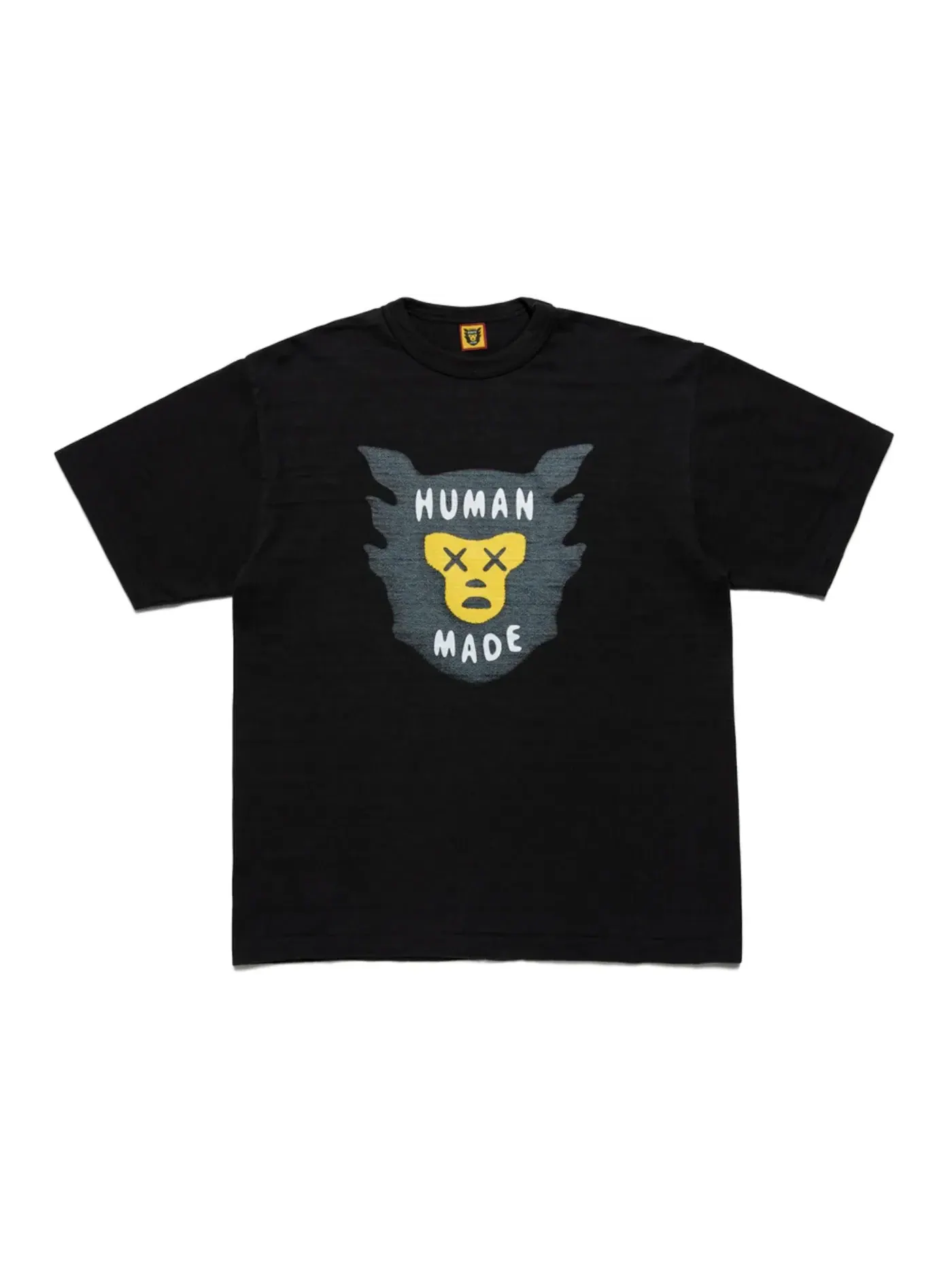 Мужская футболка с принтом Human Made x KAWS #1 Human Made — изображение 1 из 2, черный