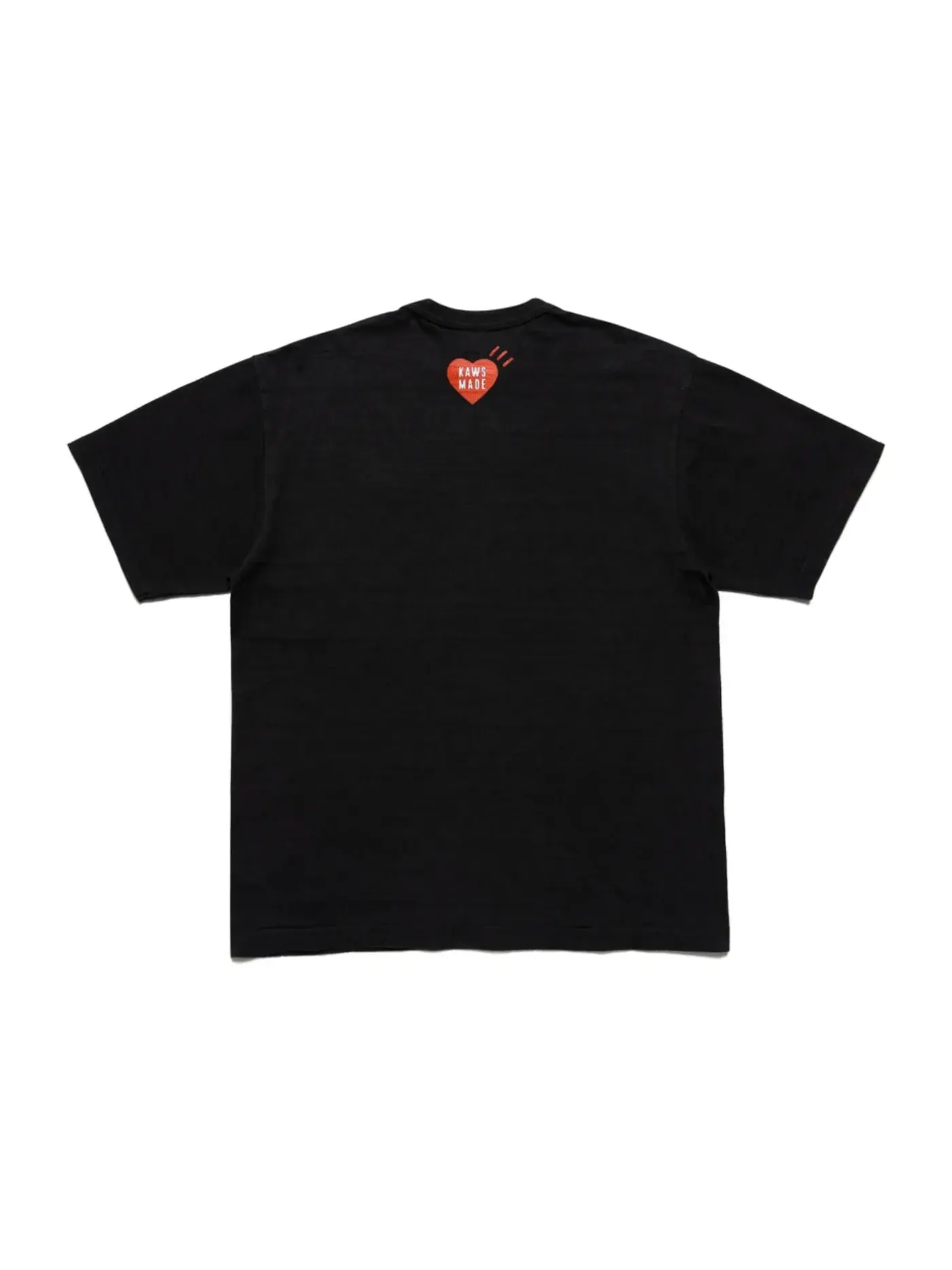 Мужская футболка с принтом Human Made x KAWS #1 Human Made — изображение 2 из 2, черный