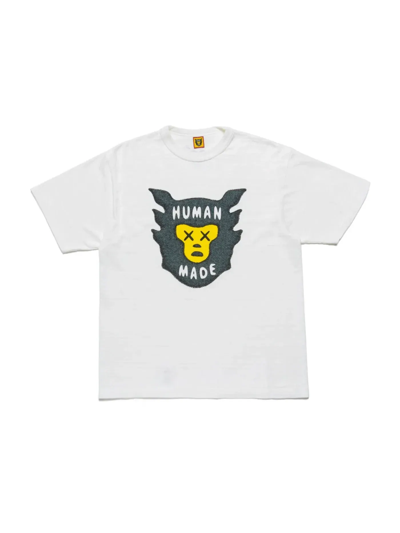 Мужская футболка с принтом Human Made x KAWS #1 — изображение 1 из 2, белый