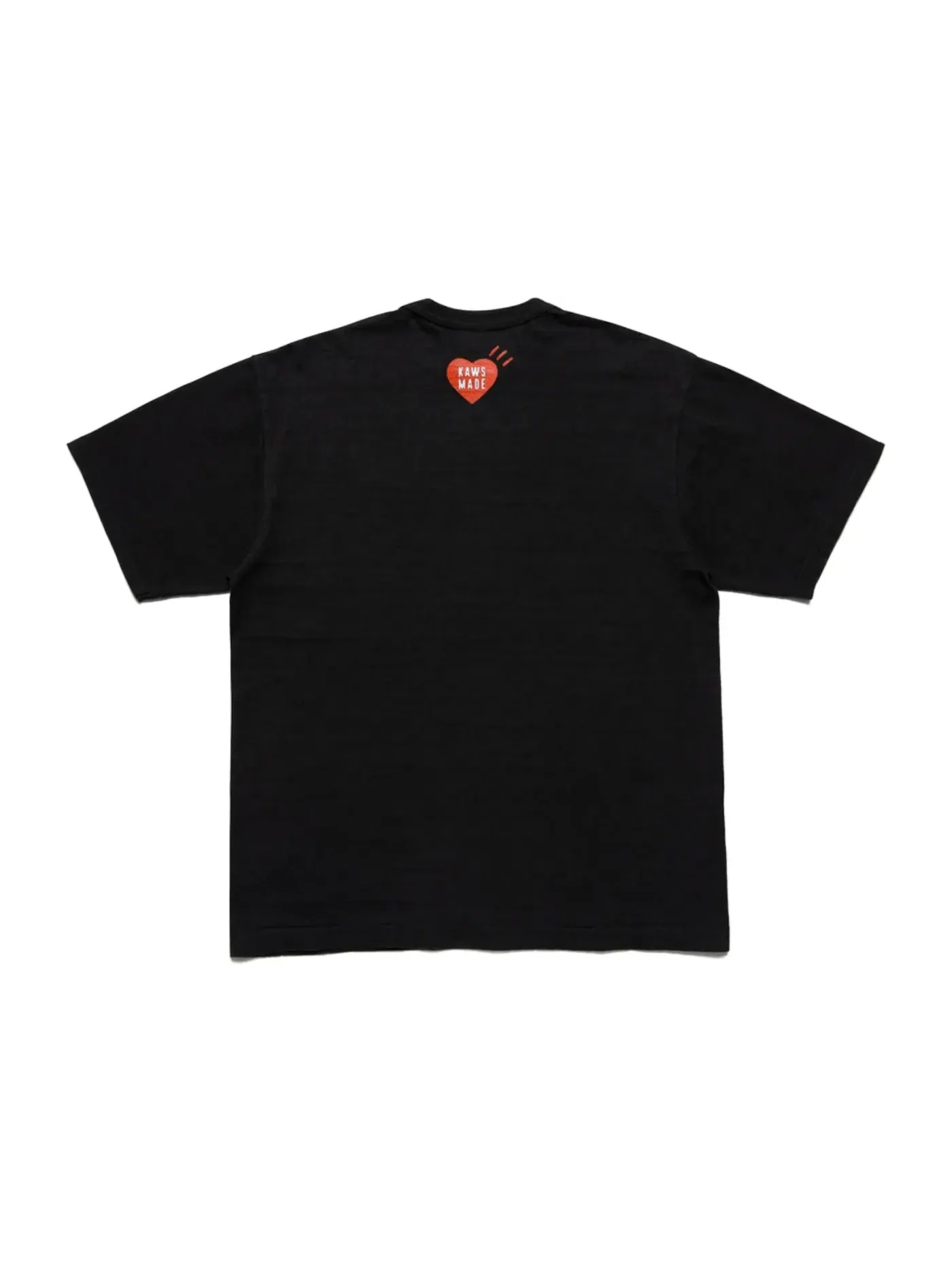 Мужская футболка с принтом Human Made x KAWS #2 Human Made — изображение 2 из 2, черный
