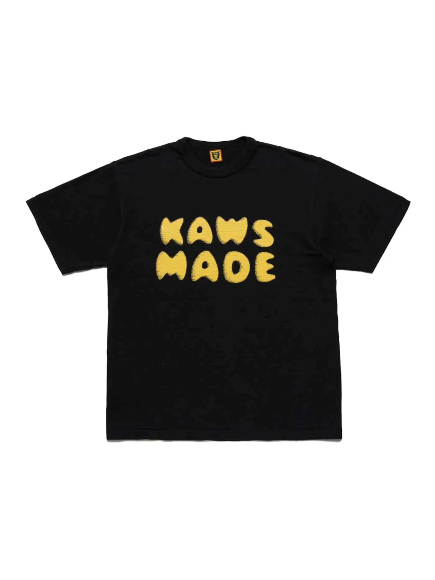 Мужская футболка с принтом Human Made x KAWS #3 T-shirt — изображение 1 из 2, черный