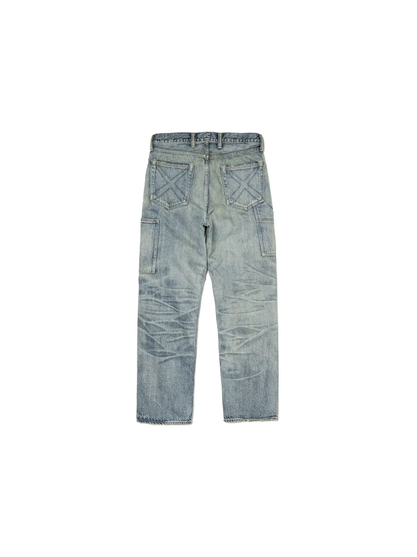 Мужские джинсы с принтом Pants Human Made — изображение 2 из 2, синий