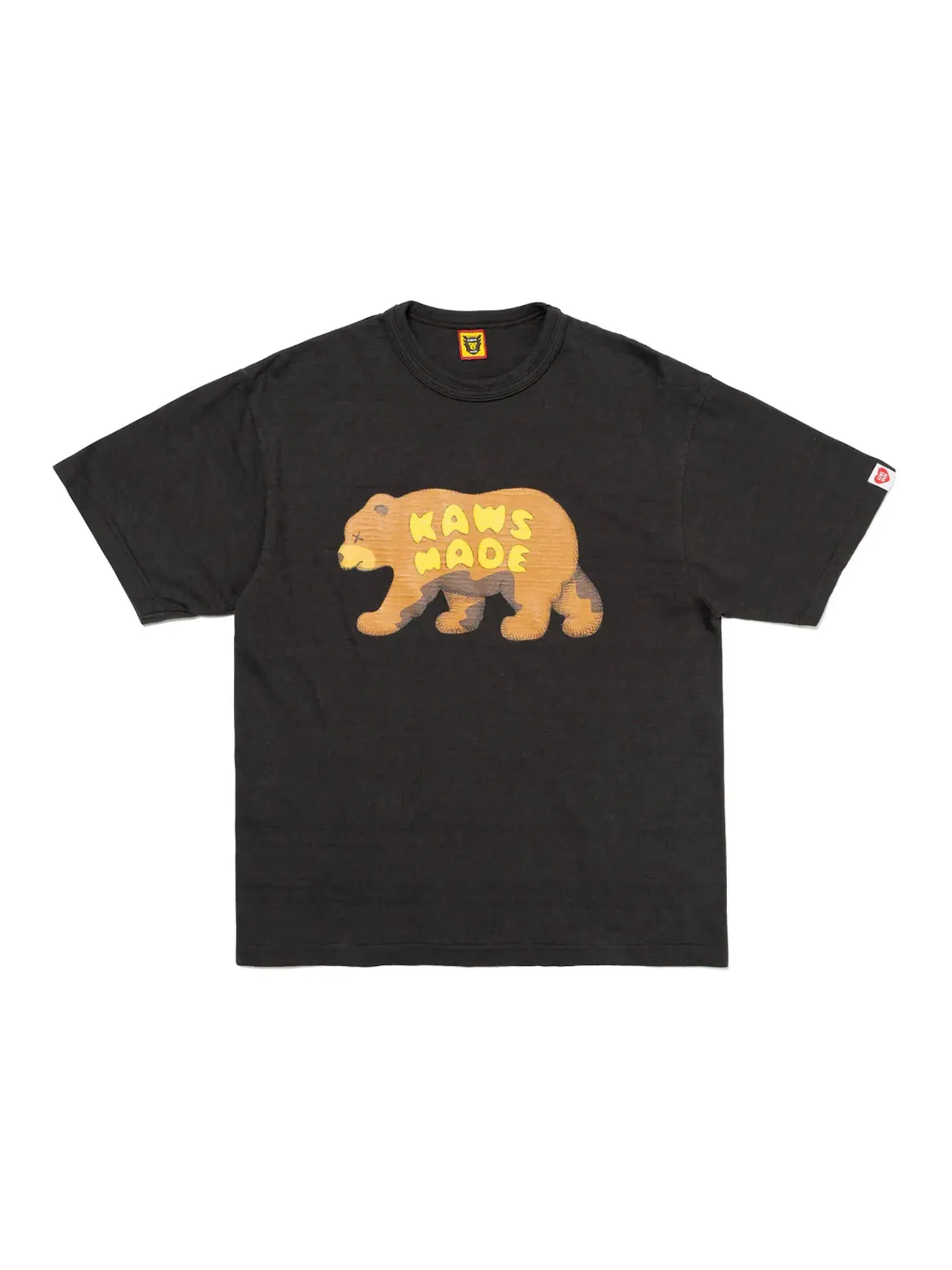 Мужская футболка с принтом Human Made x KAWS Graphic II — изображение 1 из 1, черный