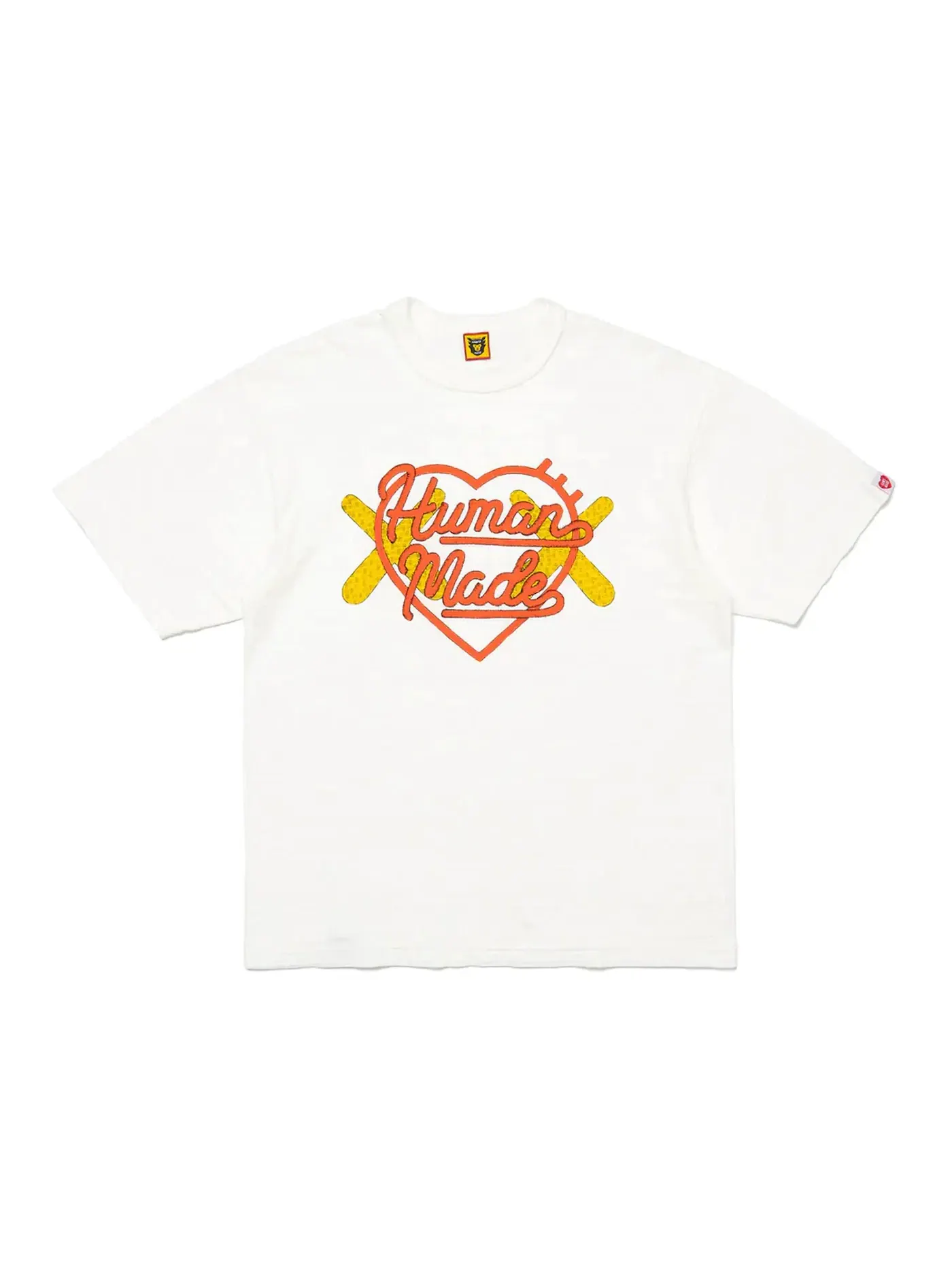 Мужская футболка с принтом Human Made x KAWS T-shirt (FW23) Human Made — изображение 1 из 2, белый