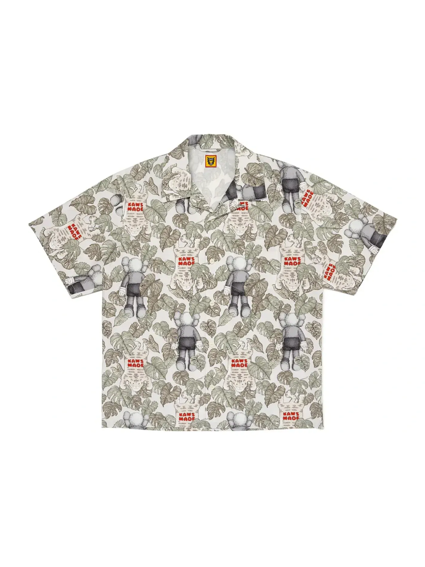 Мужская рубашка с принтом Aloha Shirt Human Made — изображение 1 из 2, серый