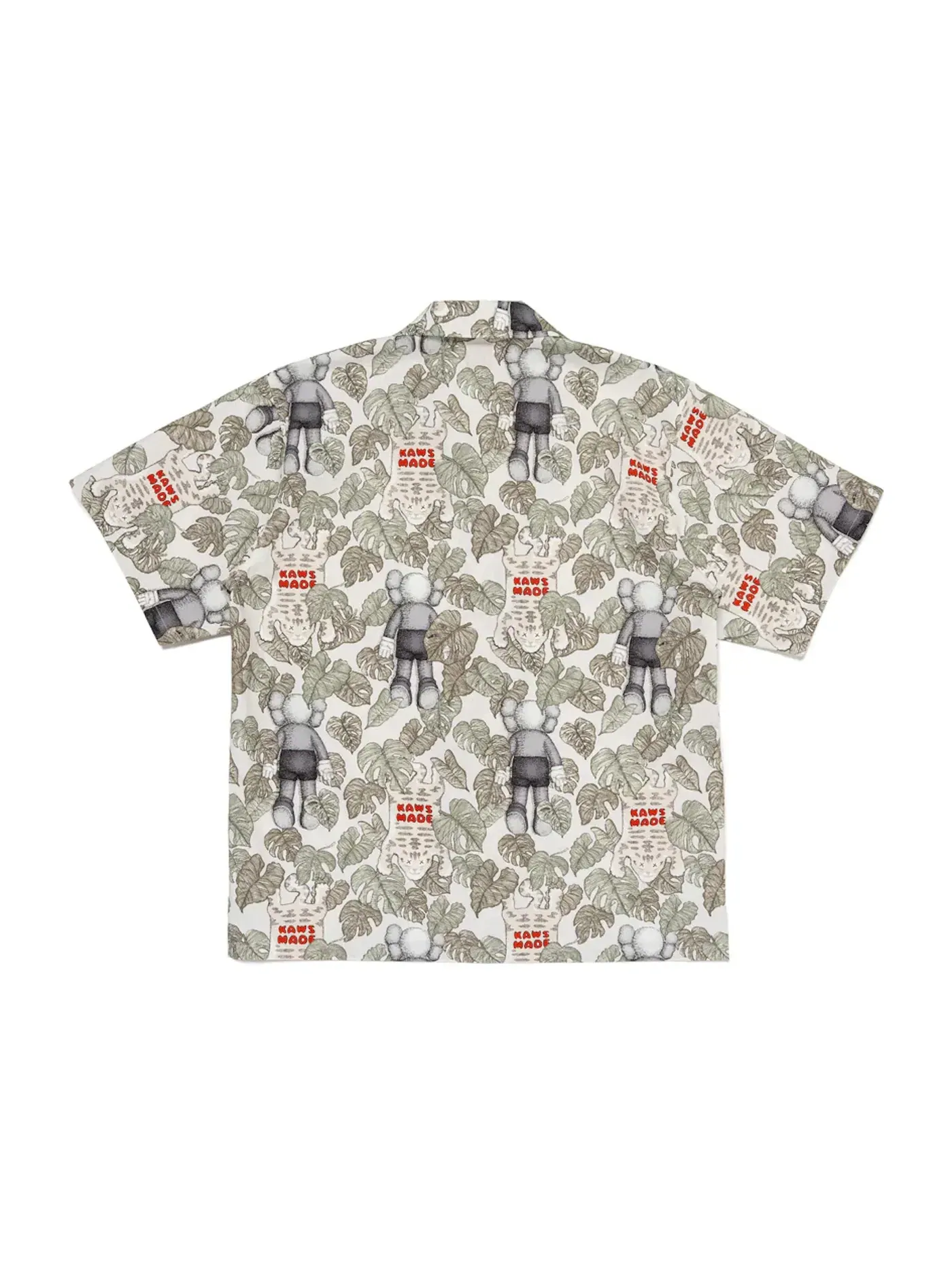 Мужская рубашка с принтом Aloha Shirt Human Made — изображение 2 из 2, серый