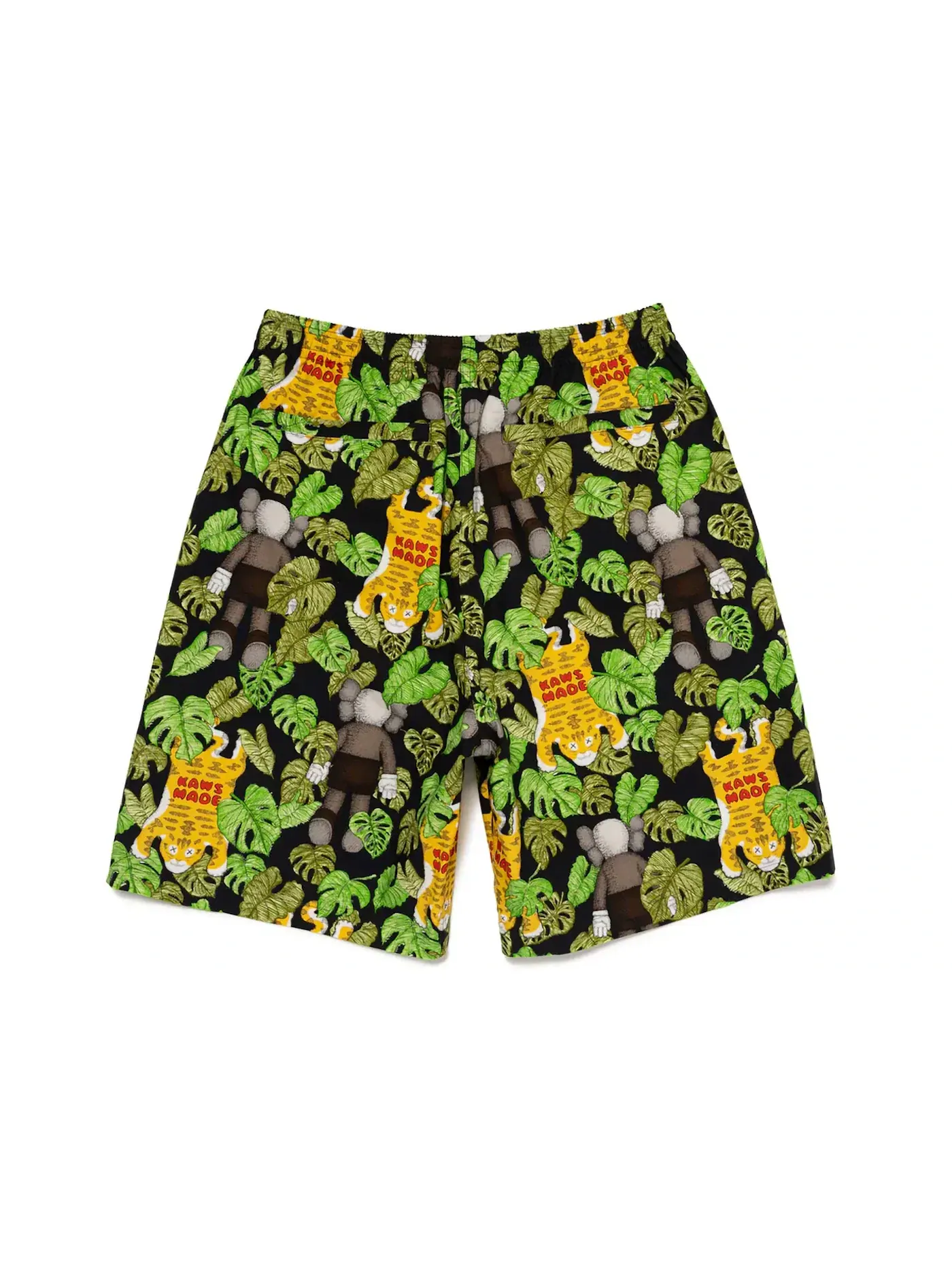Мужские шорты с принтом Human Made x KAWS Made Aloha Shorts Human Made — изображение 2 из 2, черный