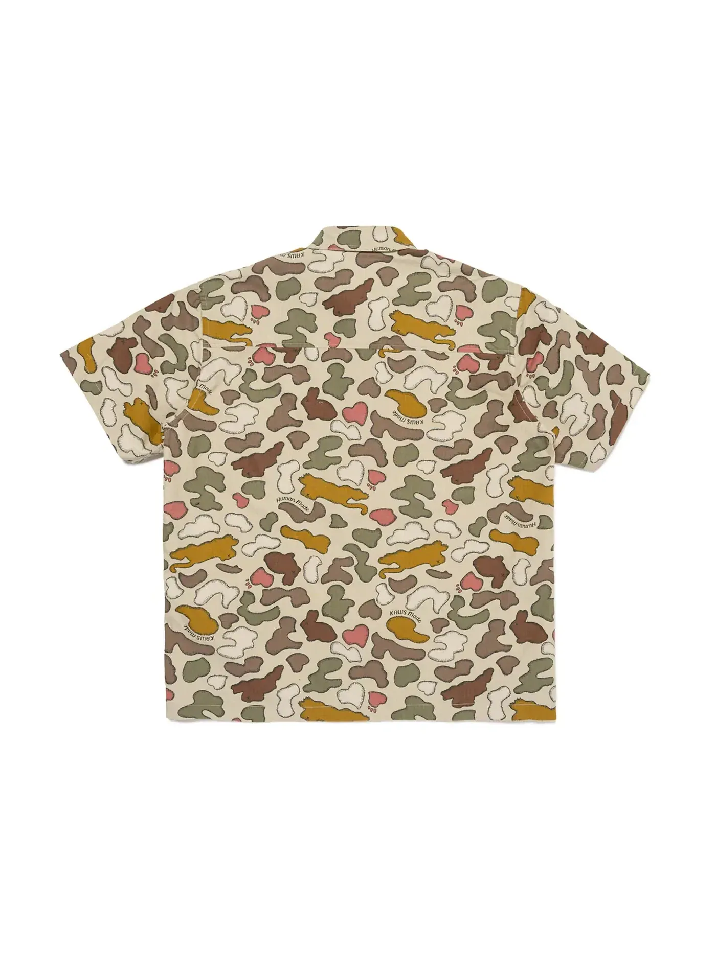 Мужская рубашка с камуфляжным принтом Shirt Human Made — изображение 2 из 3, коричневый