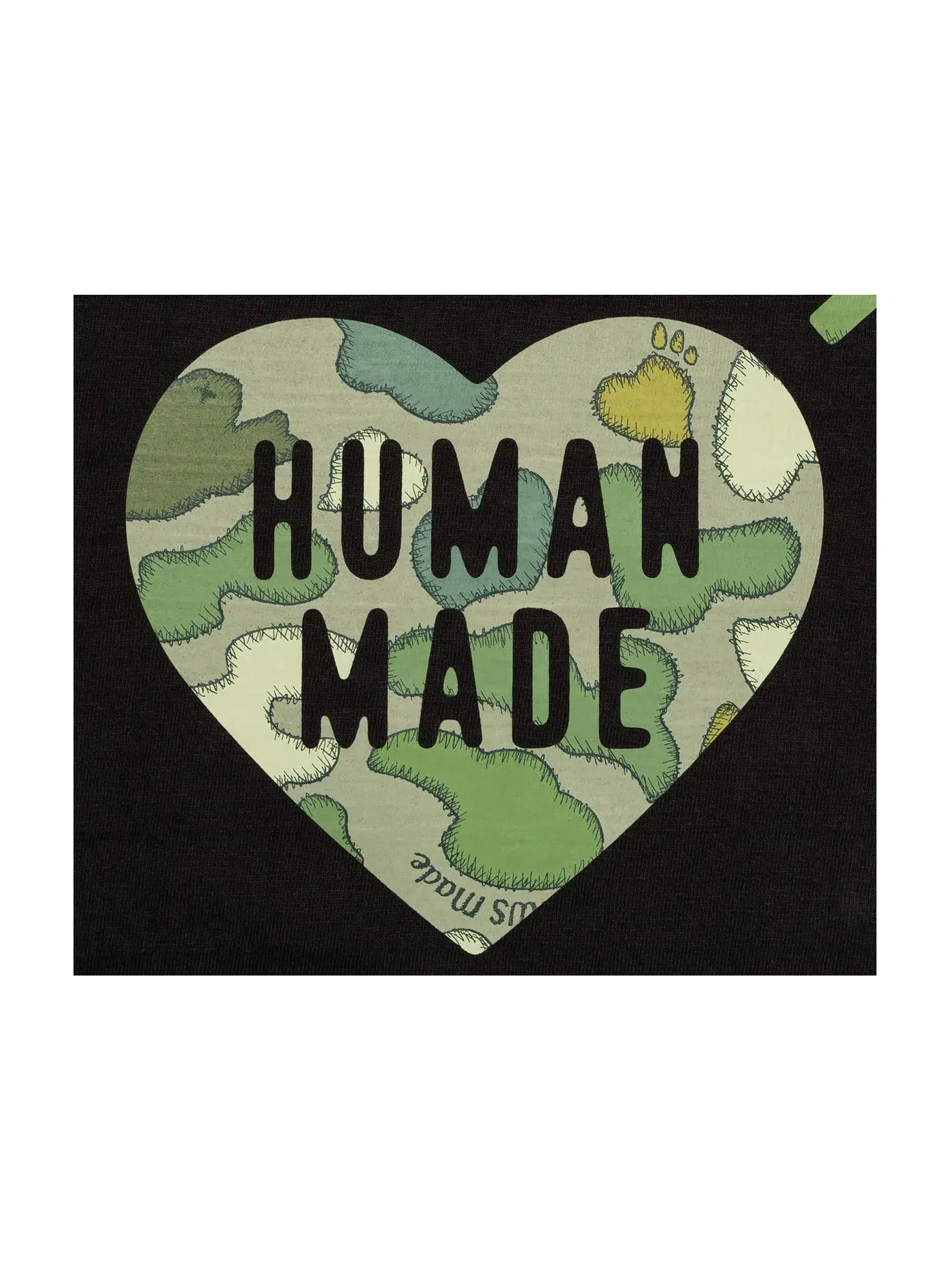 Мужская футболка с принтом Human Made x KAWS Made Graphic I Human Made — изображение 3 из 3, черный