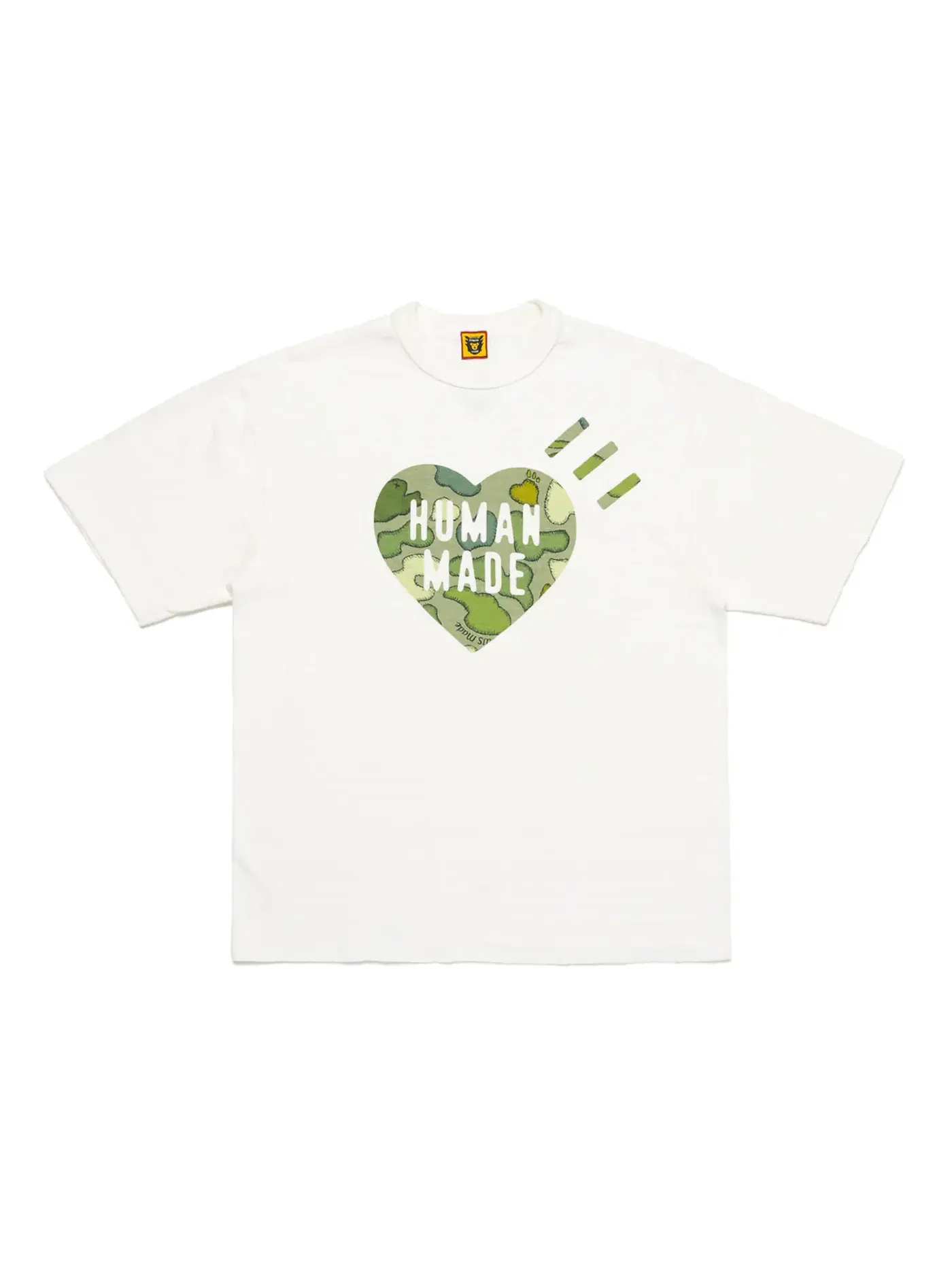 Мужская футболка с принтом Human Made x KAWS Made Graphic I T-shirt Human Made — изображение 1 из 3, белый
