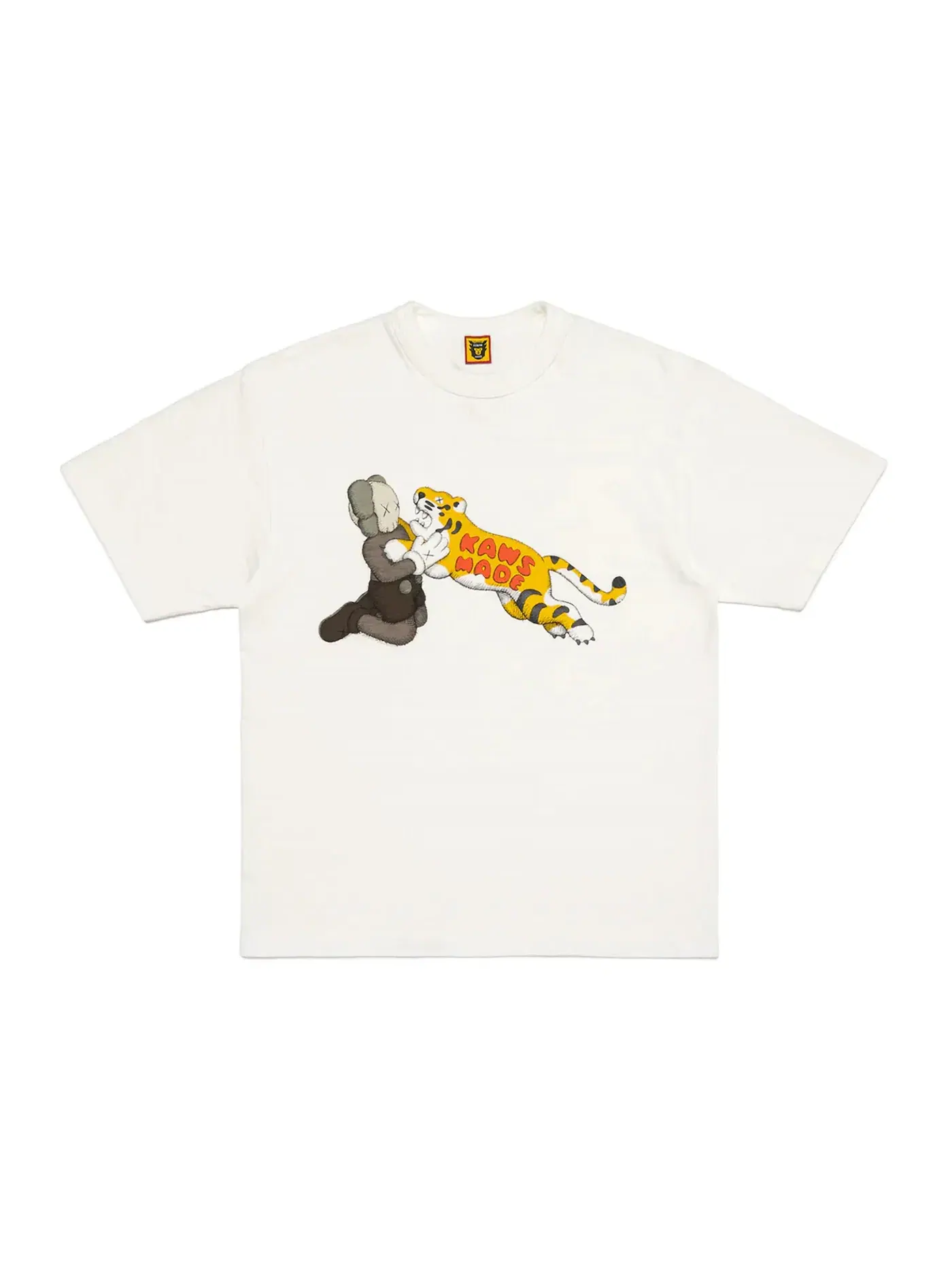 Мужская футболка с принтом Human Made x KAWS Made Graphic II T-shirt SS24 — изображение 1 из 2, белый